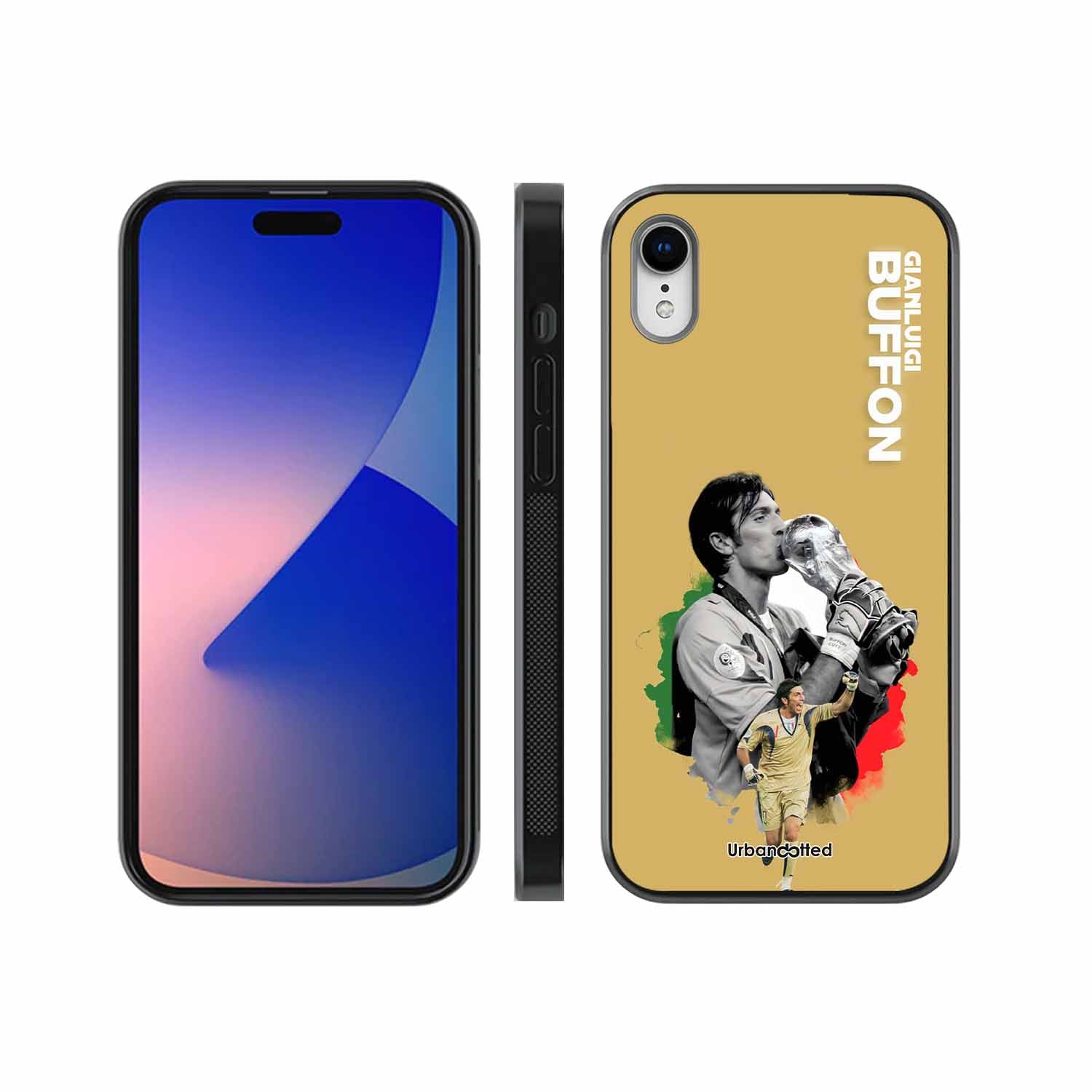 Gianluigi Buffon Legend Glass Case For iPhone XR
