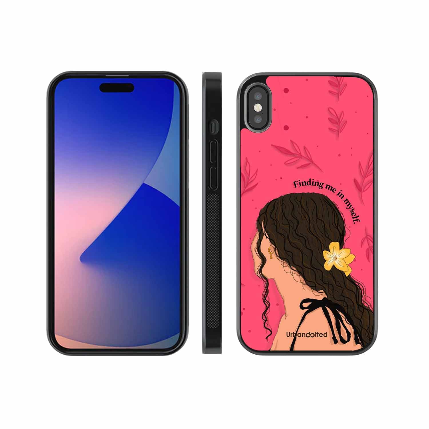 Find Me in Your Self Glass Case For iPhone XS Max