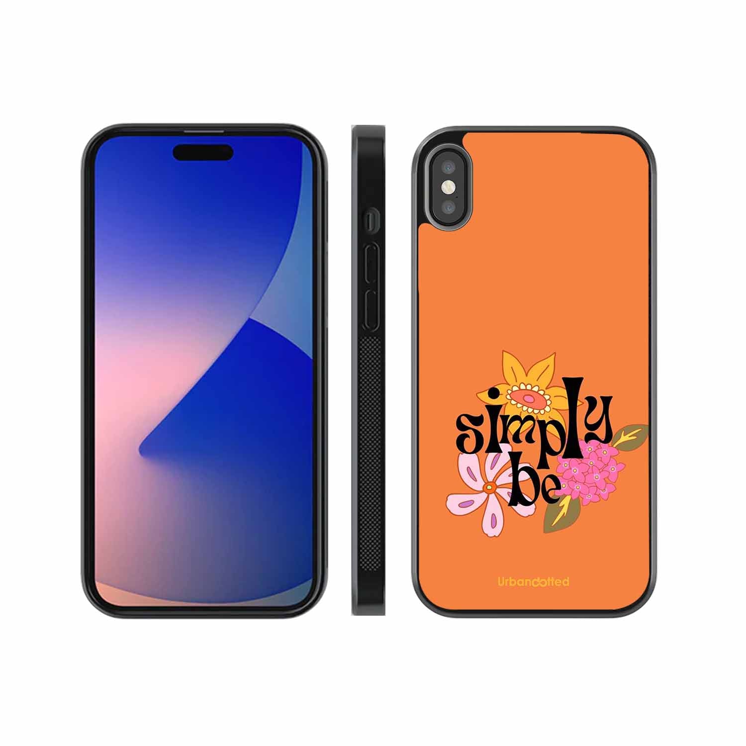 Simply Be Floral Glass Case For iPhone XS Max