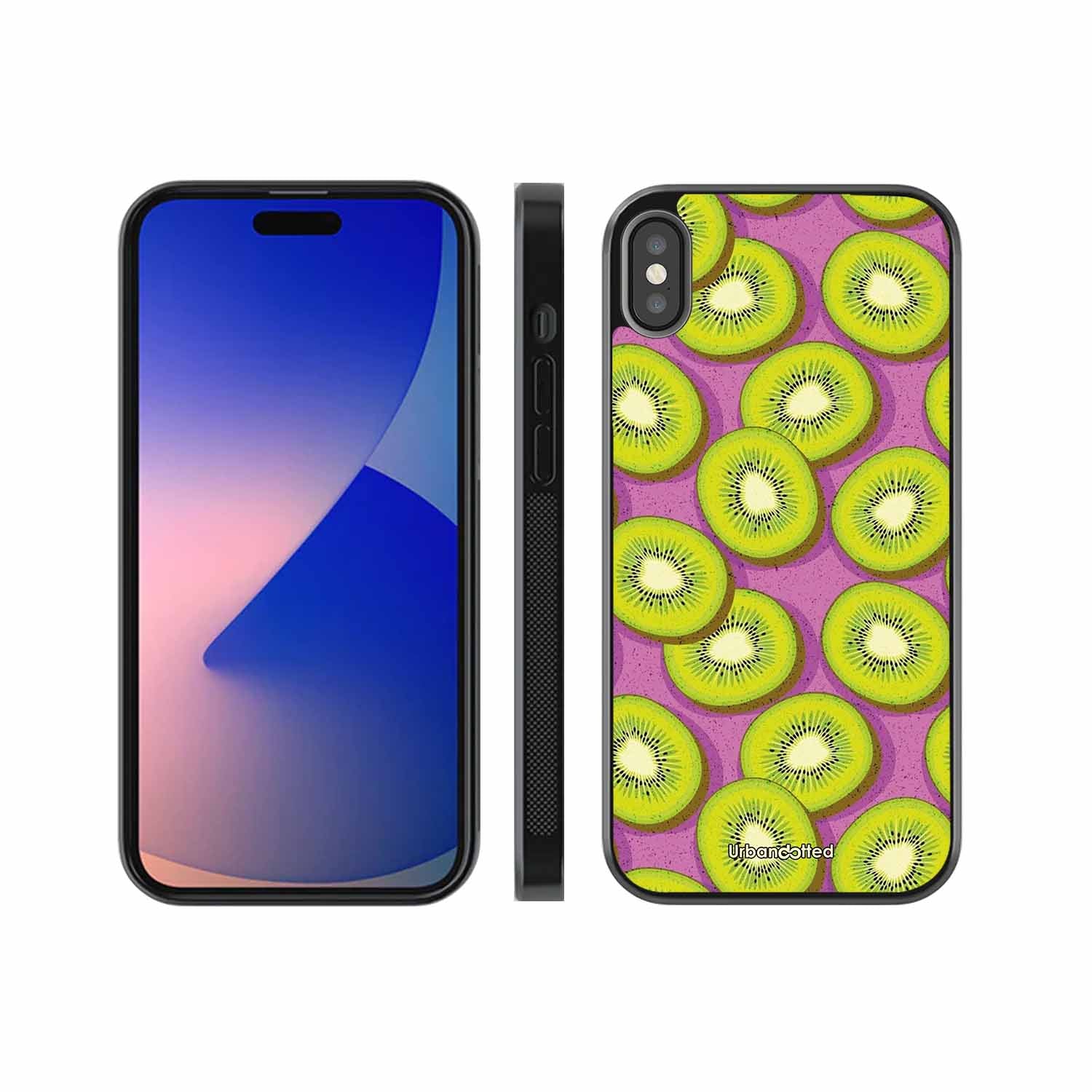 Refreshing Kiwi Glass Case For iPhone XS Max