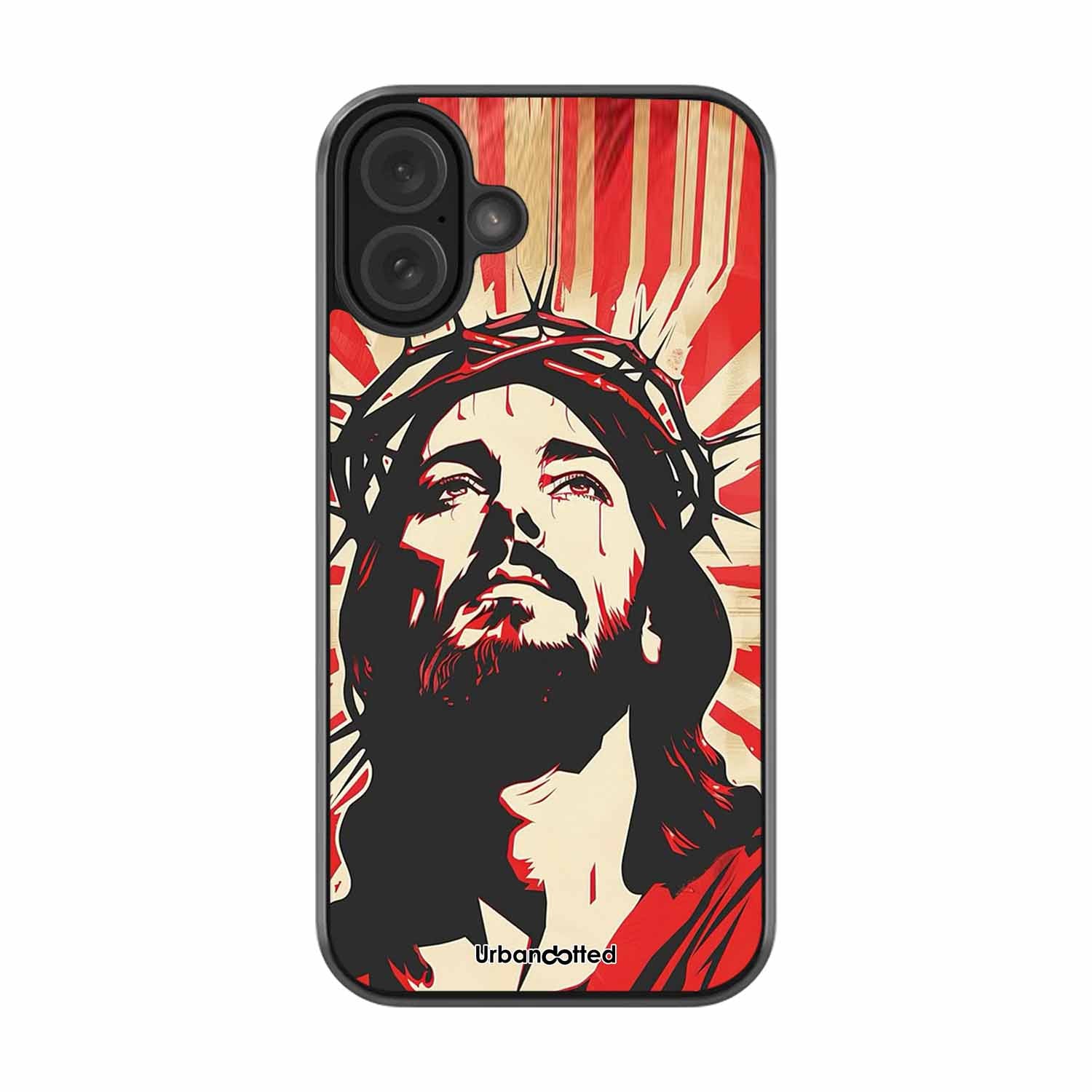 Spiritual Art Glass Case For iPhone 16 Plus