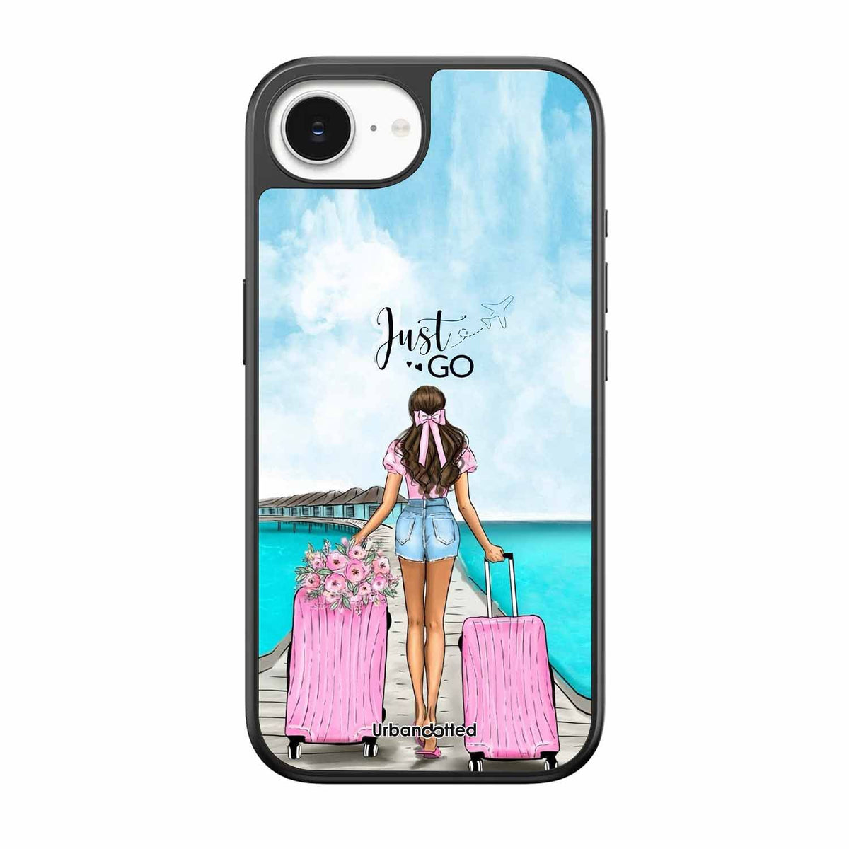 Just Go Travel Glass Case For iPhone 17e