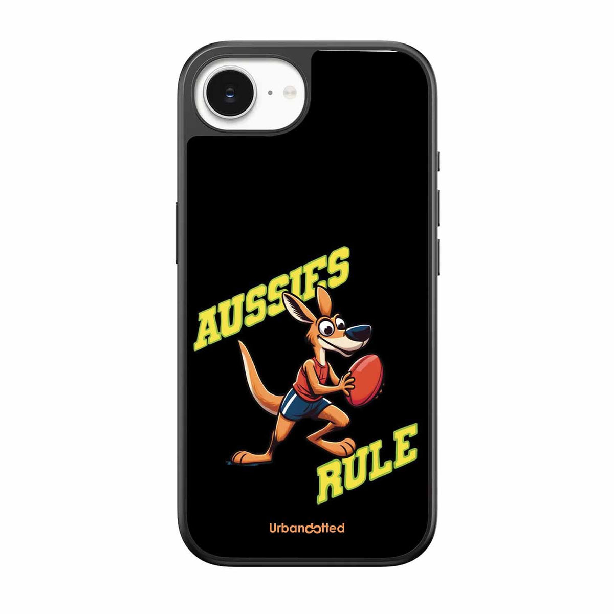 Aussies Rule Football Glass Case For iPhone 17e