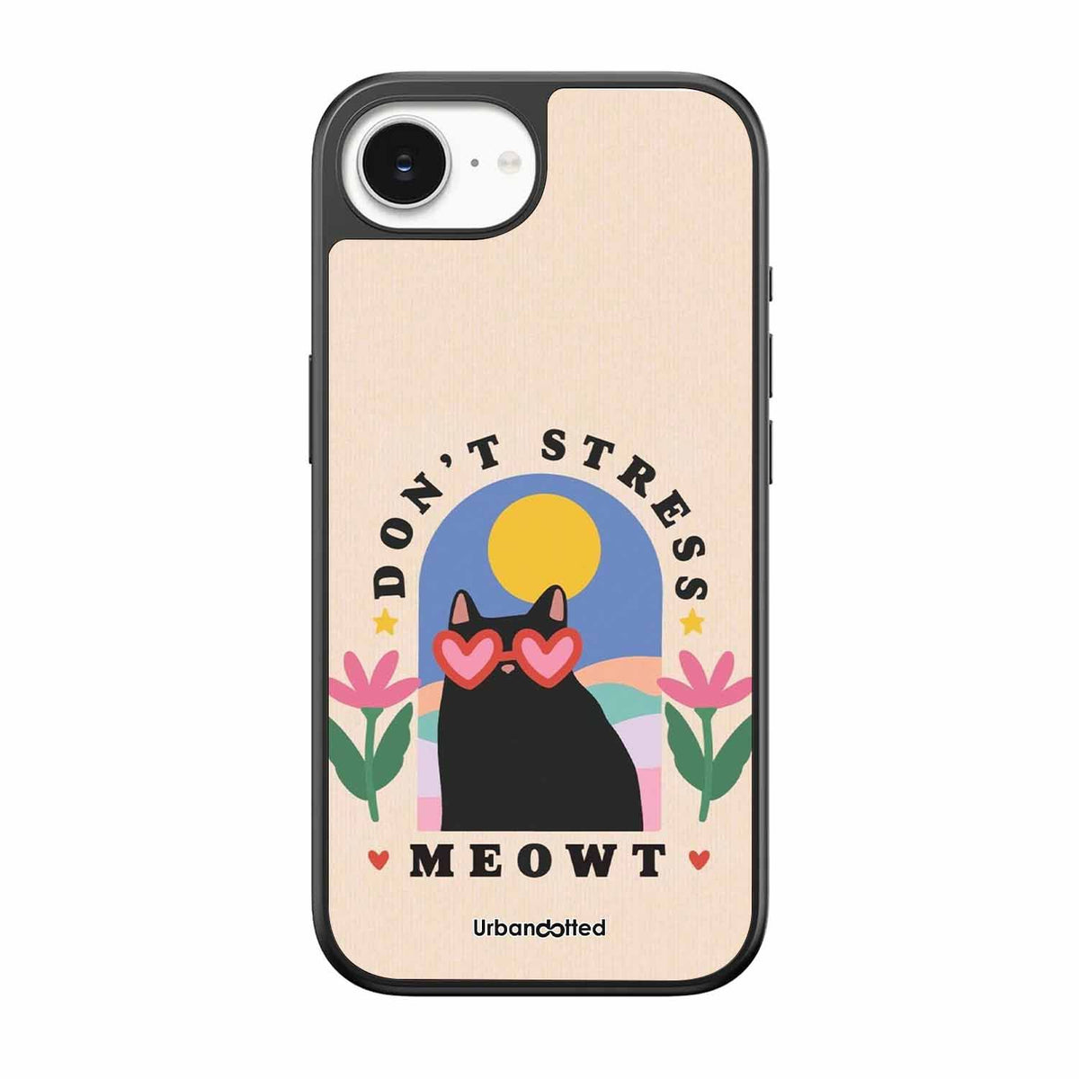 Don't Stress Meowt Glass Case For iPhone 17e