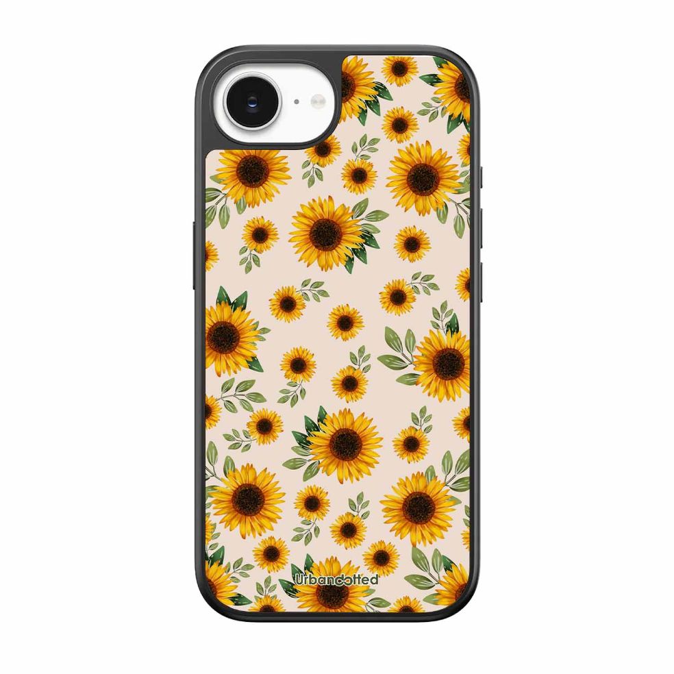 Summer Sunflowers Glass Case For iPhone 17e