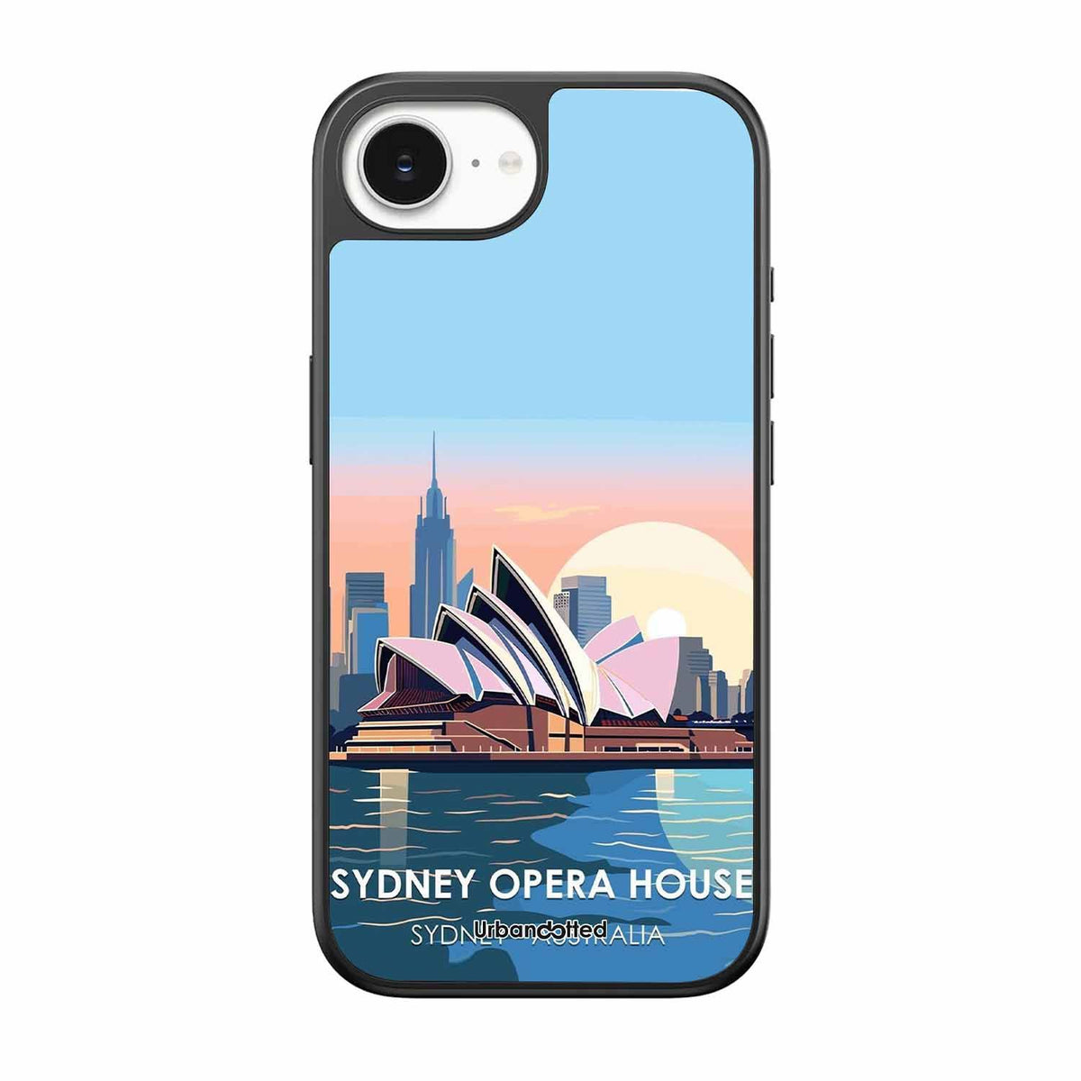 Sydney Opera House Sunrise Glass Case For iPhone 17e