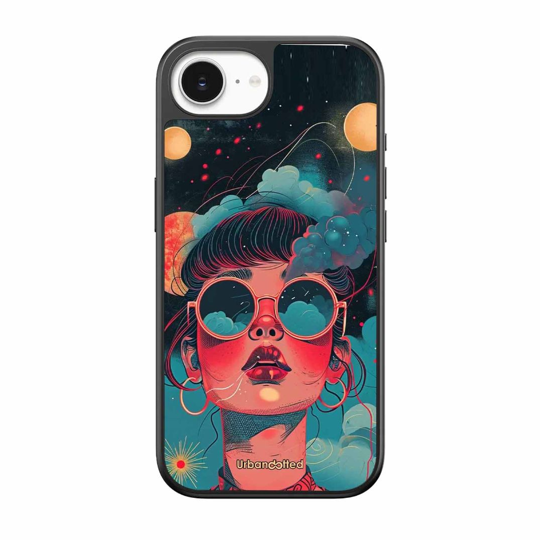 Starry Eyed Wonder Glass Case For iPhone 17e