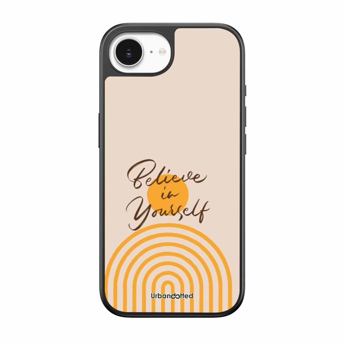 Believe In Yourself Rainbow Glass Case For iPhone 17e