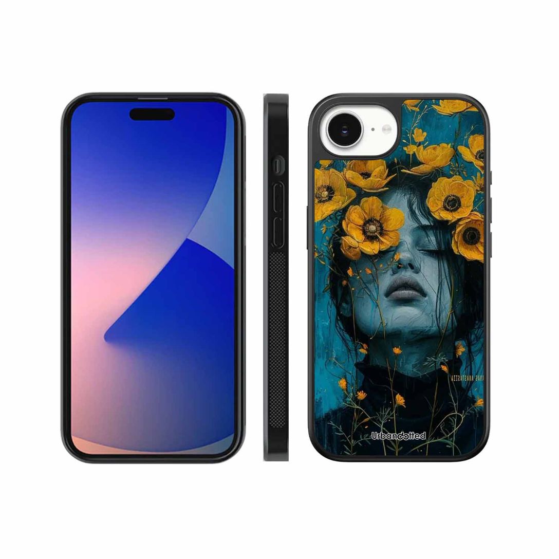 Wildflower Spirit Glass Case For iPhone 17e