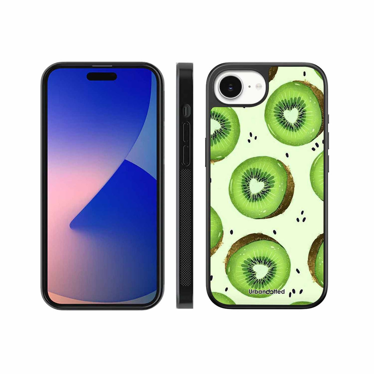 Tropical Kiwi Fruit Glass Case For iPhone 17e