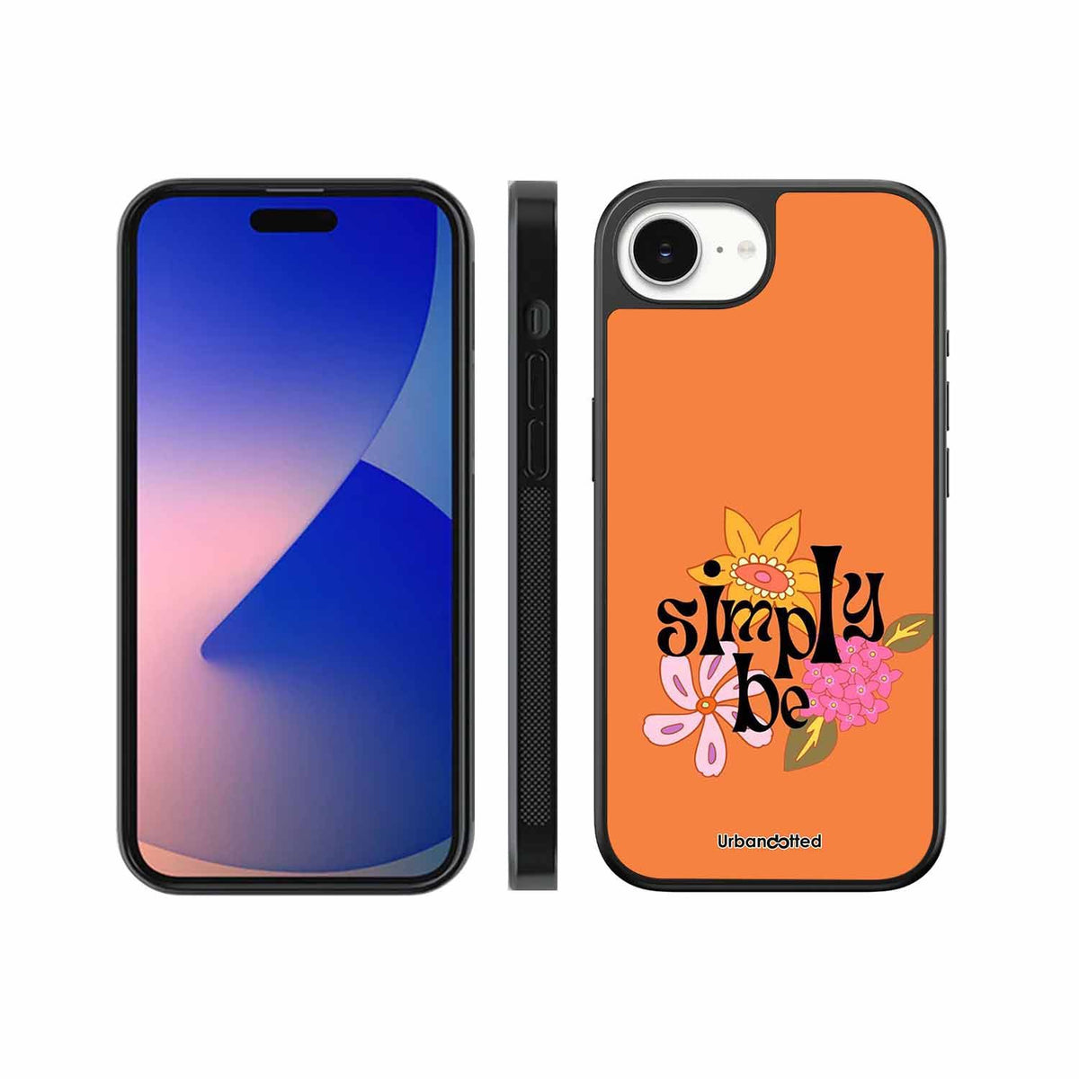 Simply Be Floral Glass Case For iPhone 17e