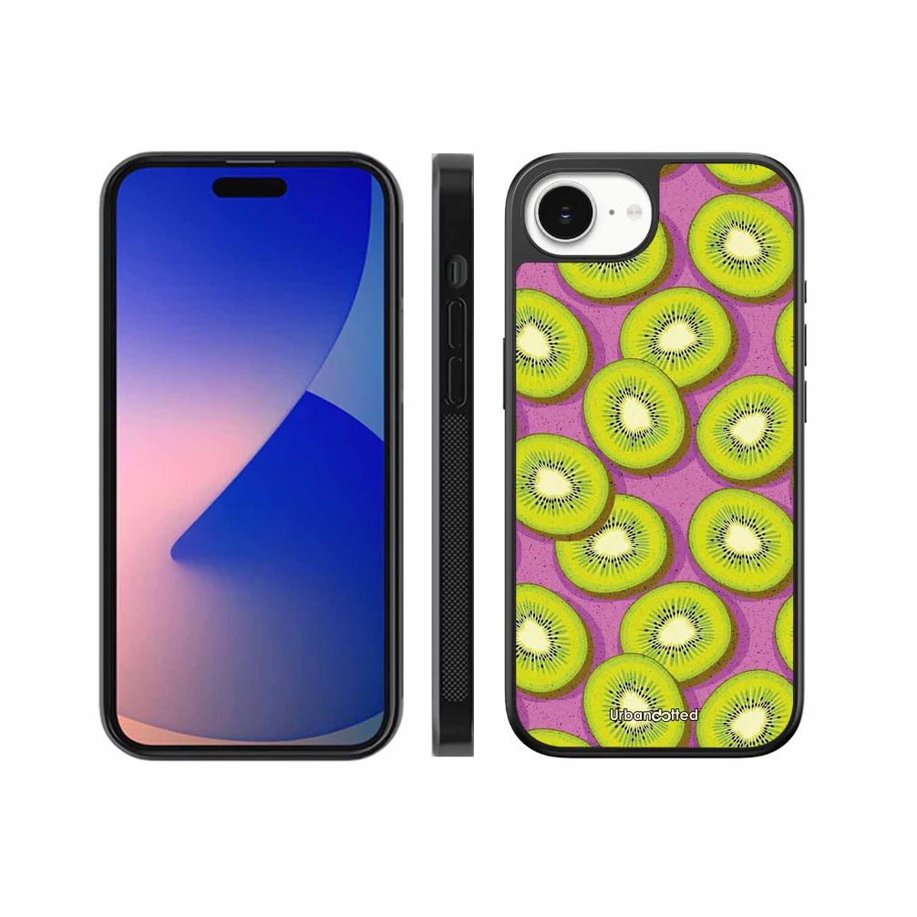 Refreshing Kiwi Glass Case For iPhone 17e