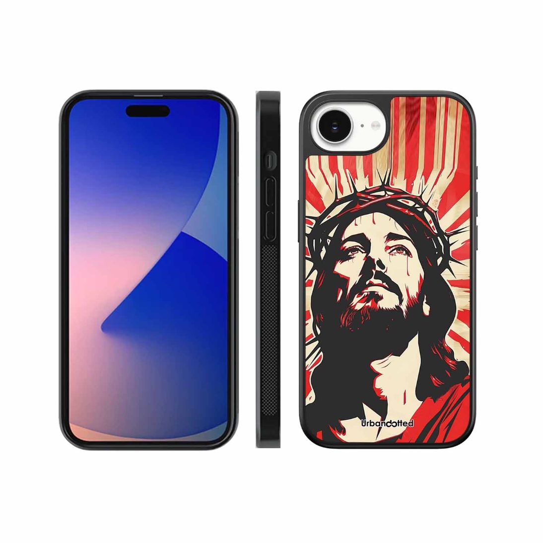 Spiritual Art Glass Case For iPhone 17e