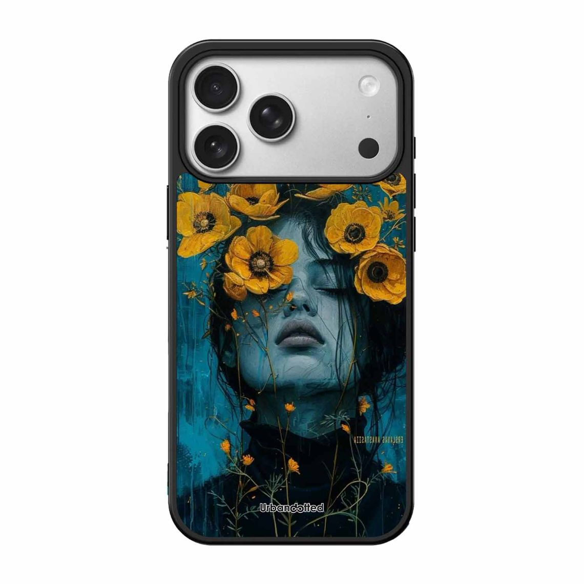 Wildflower Spirit Glass Case For iPhone 17 Pro