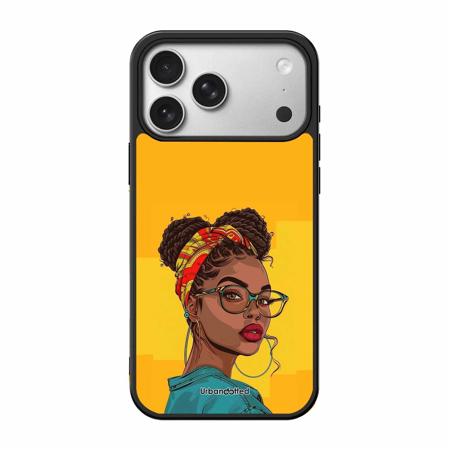 Headscarf Beauty Glass Case For iPhone 17 Pro