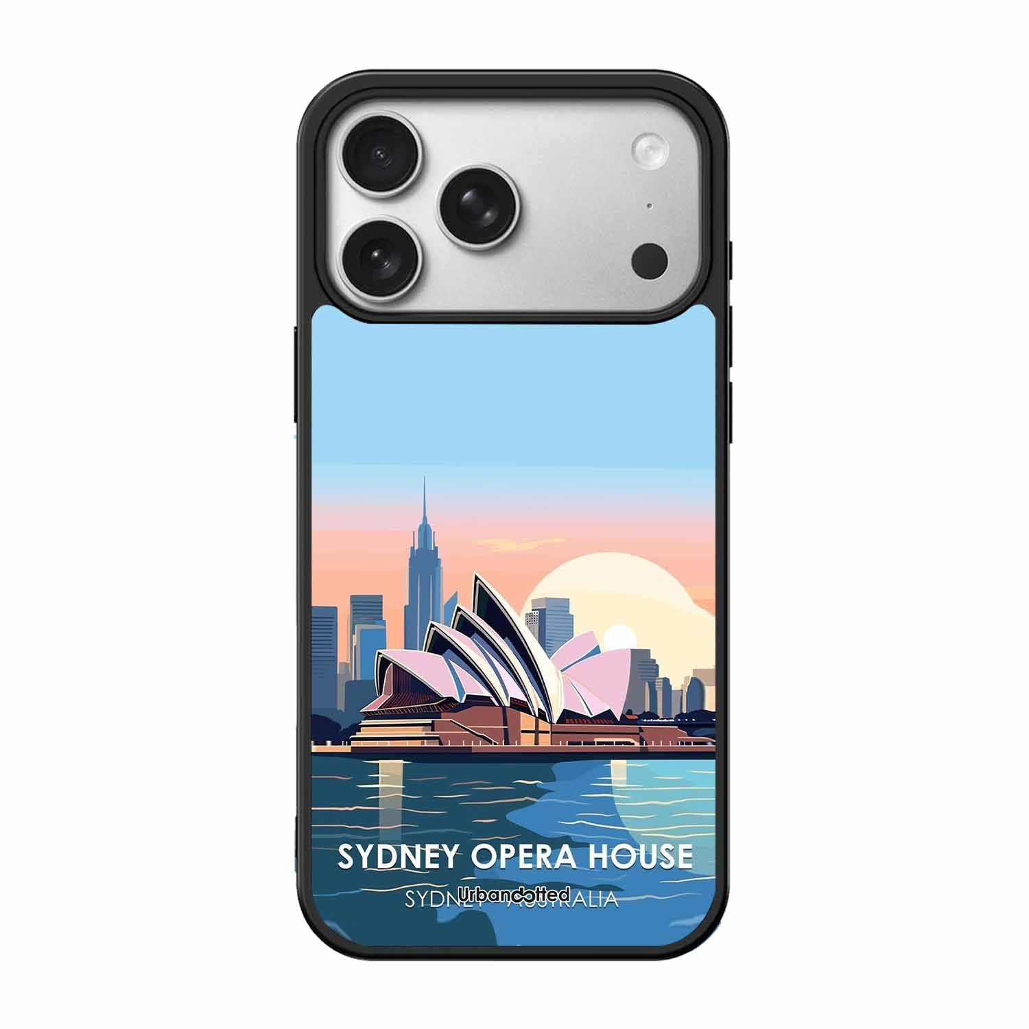 Sydney Opera House Sunrise Glass Case For iPhone 17 Pro
