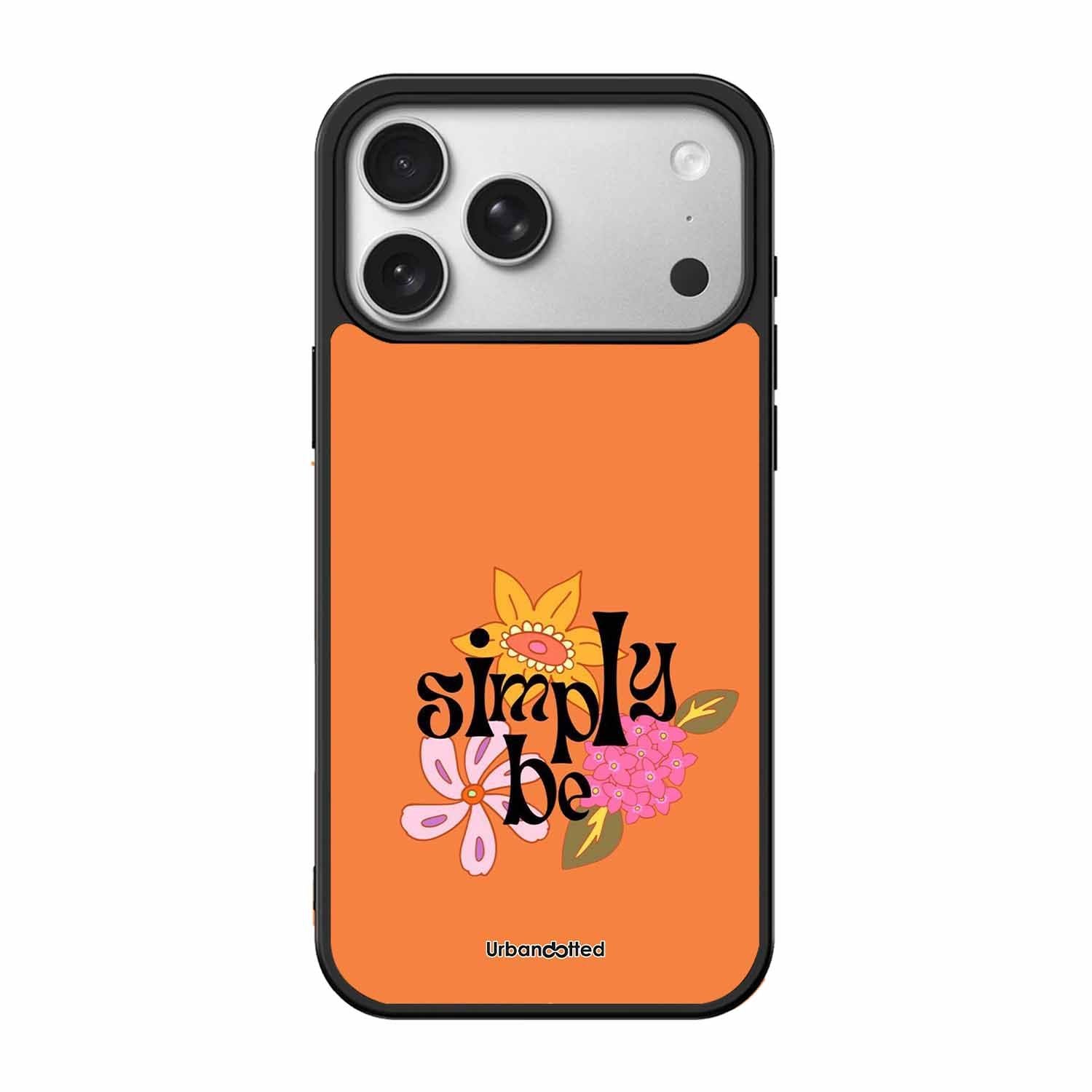 Simply Be Floral Glass Case For iPhone 17 Pro