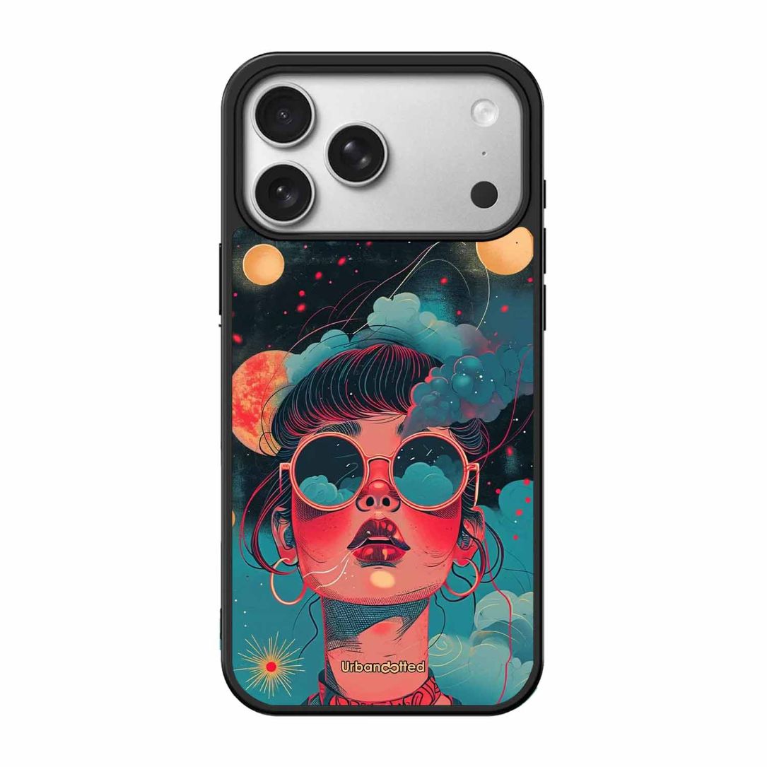 Starry Eyed Wonder Glass Case For iPhone 17 Pro