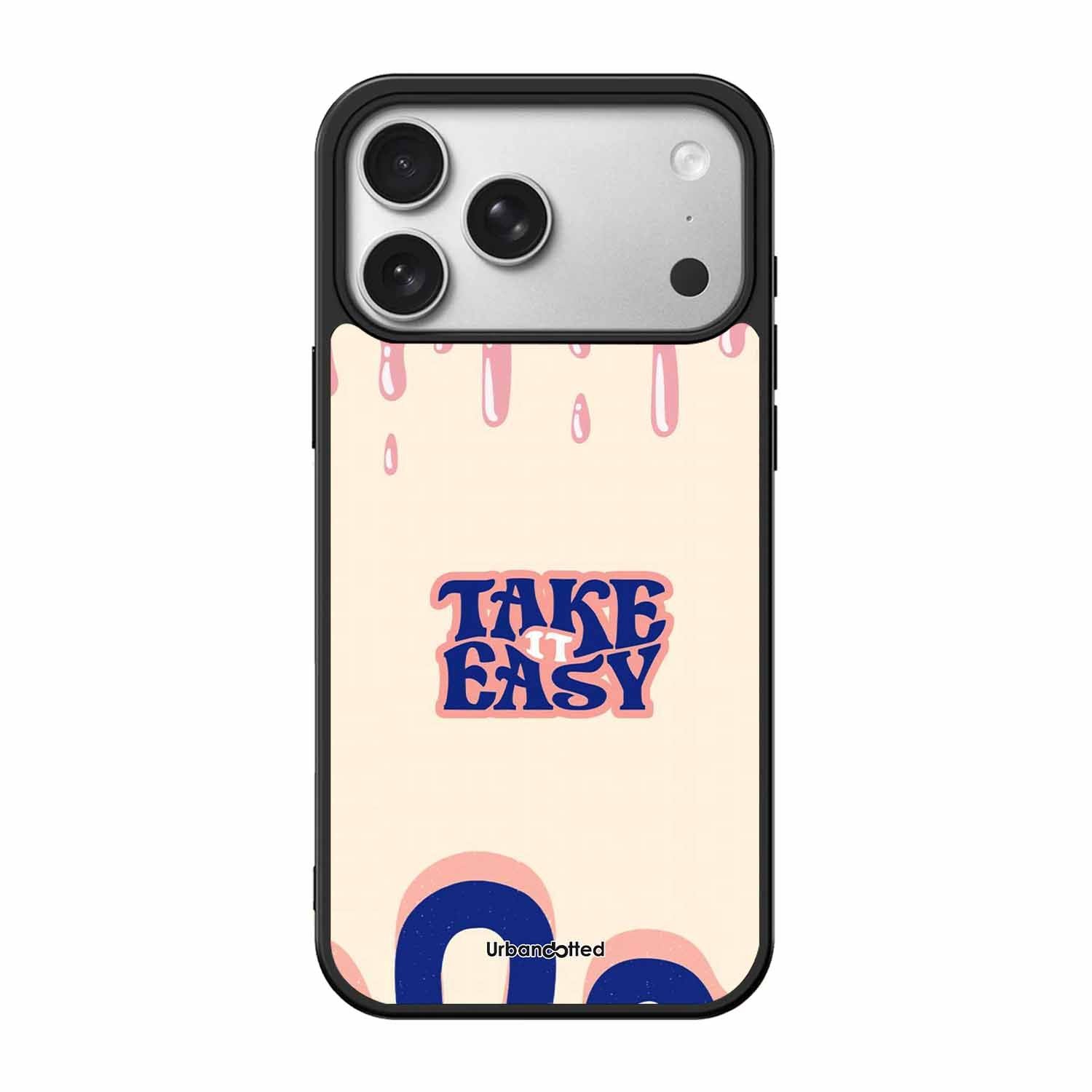 Take It Easy Drip Glass Case For iPhone 17 Pro