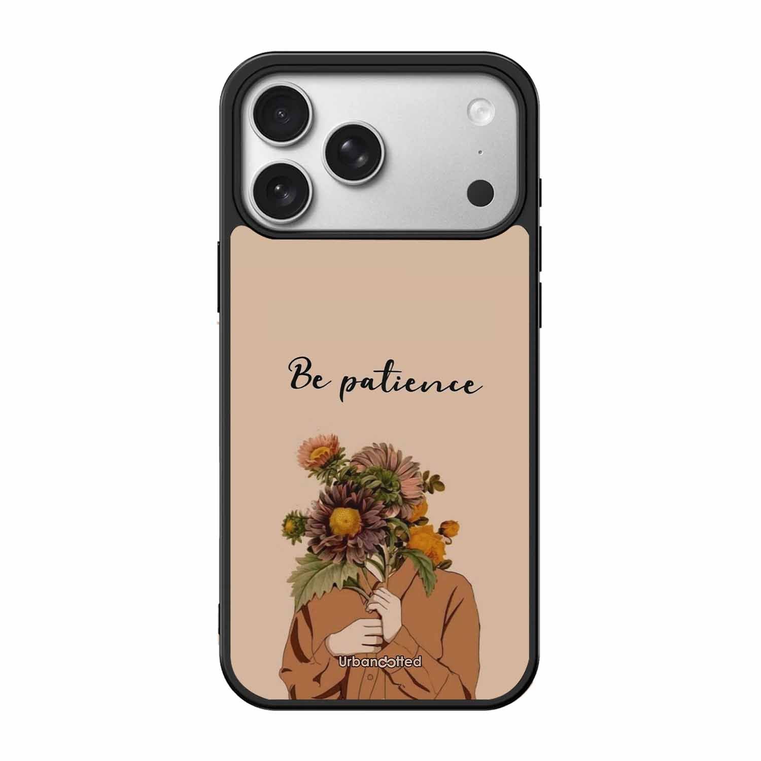 Gentle Bloom Patience Glass Case For iPhone 17 Pro
