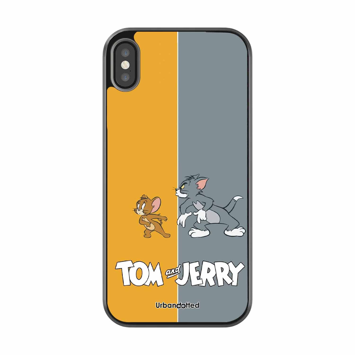Tom and Jerry Chase Glass Case For iPhone XS Max