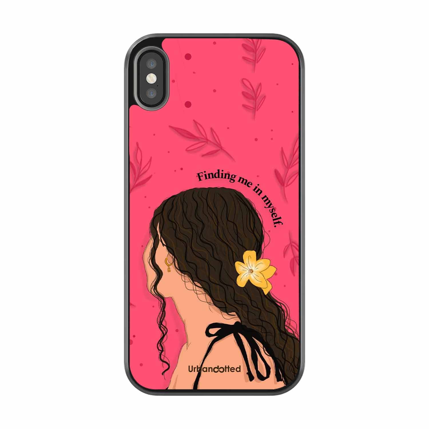Find Me in Your Self Glass Case For iPhone XS Max