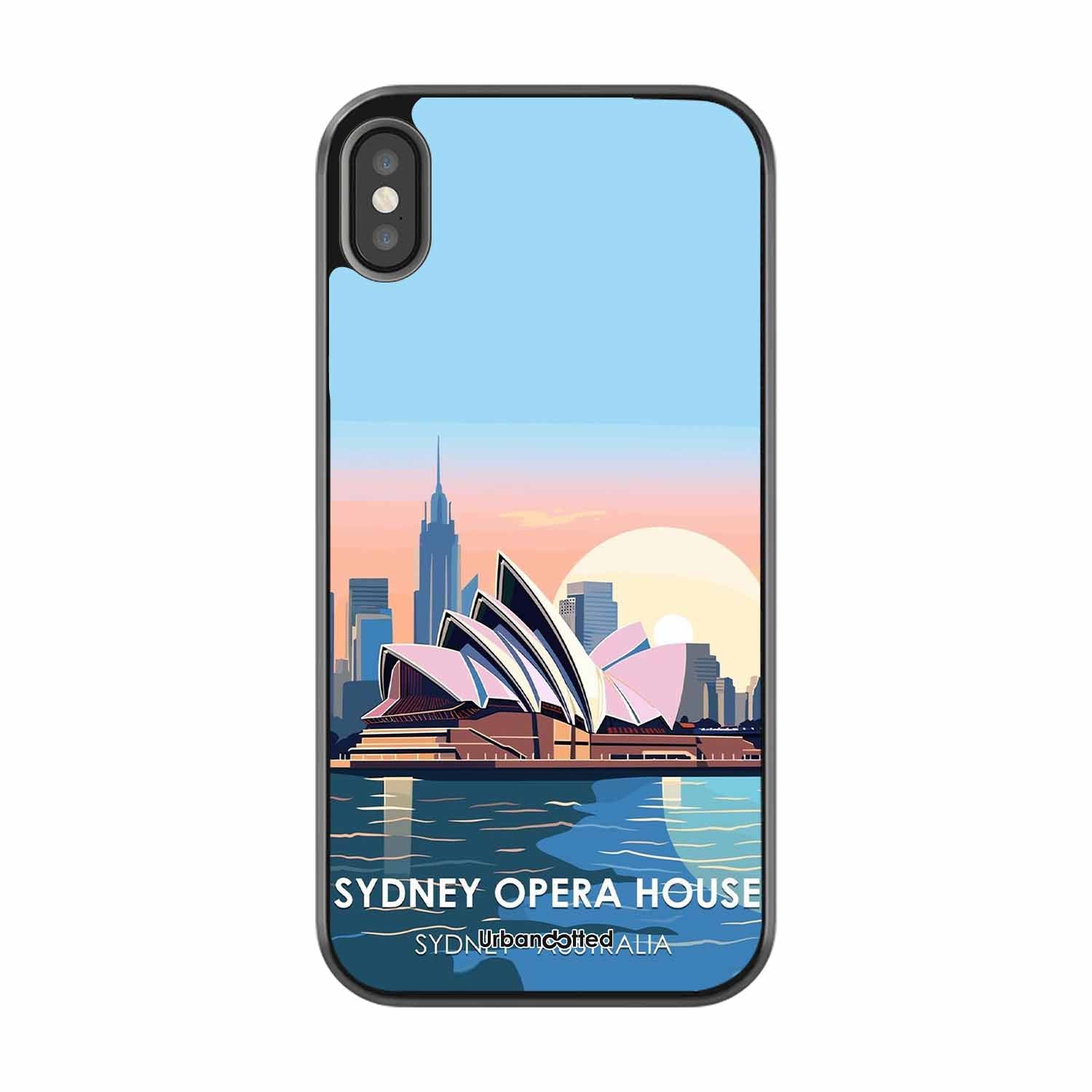 Sydney Opera House Sunrise Glass Case For iPhone XS Max