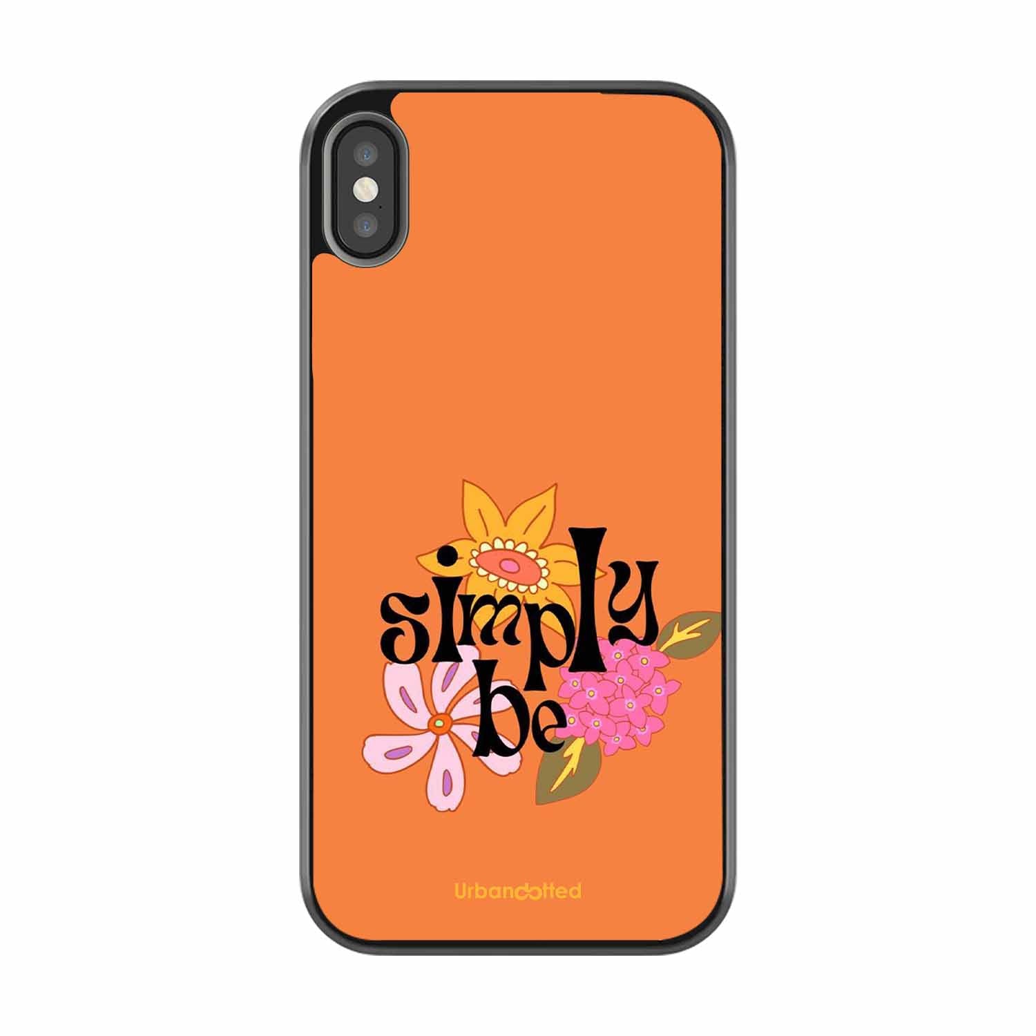 Simply Be Floral Glass Case For iPhone XS Max