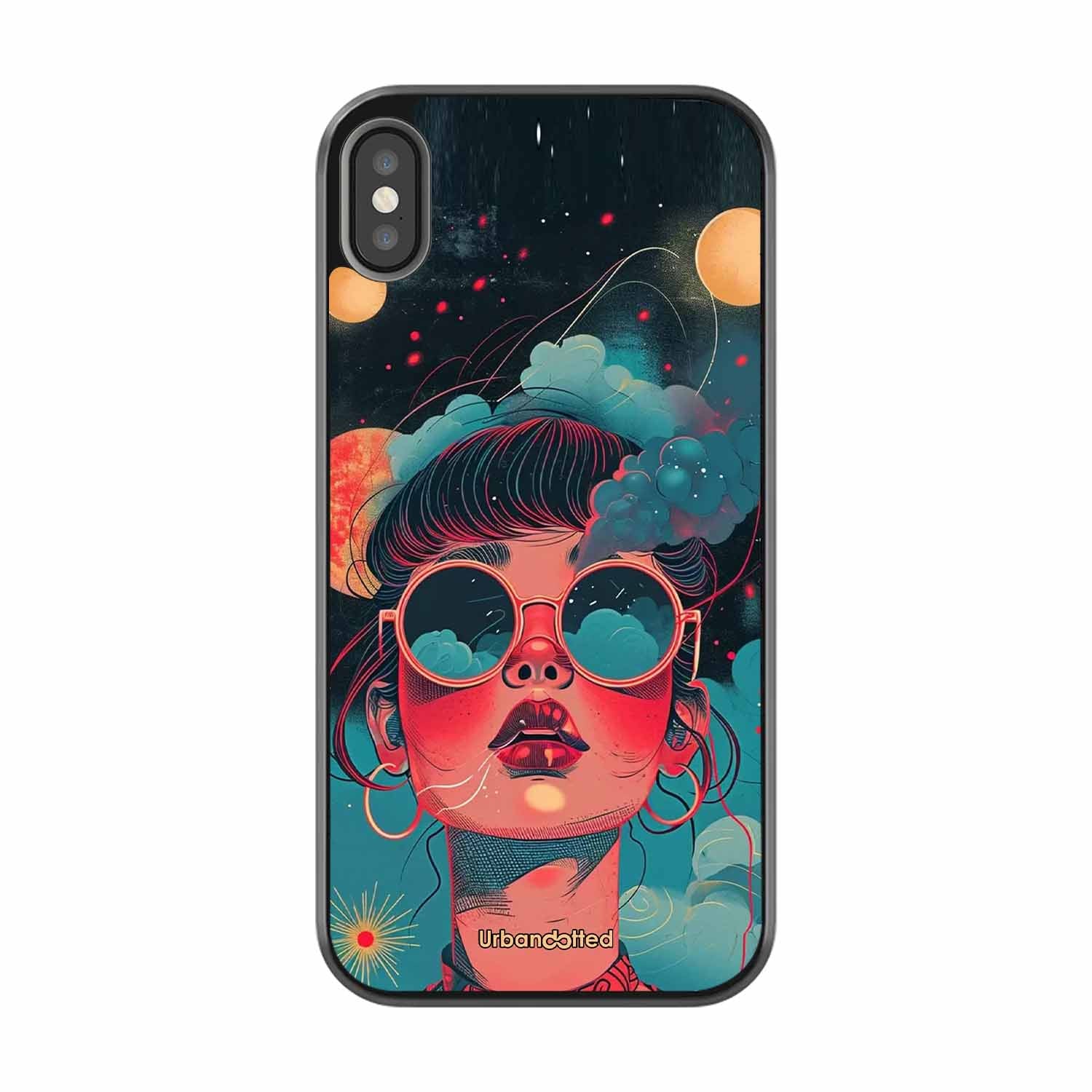 Starry Eyed Wonder Glass Case For iPhone XS Max