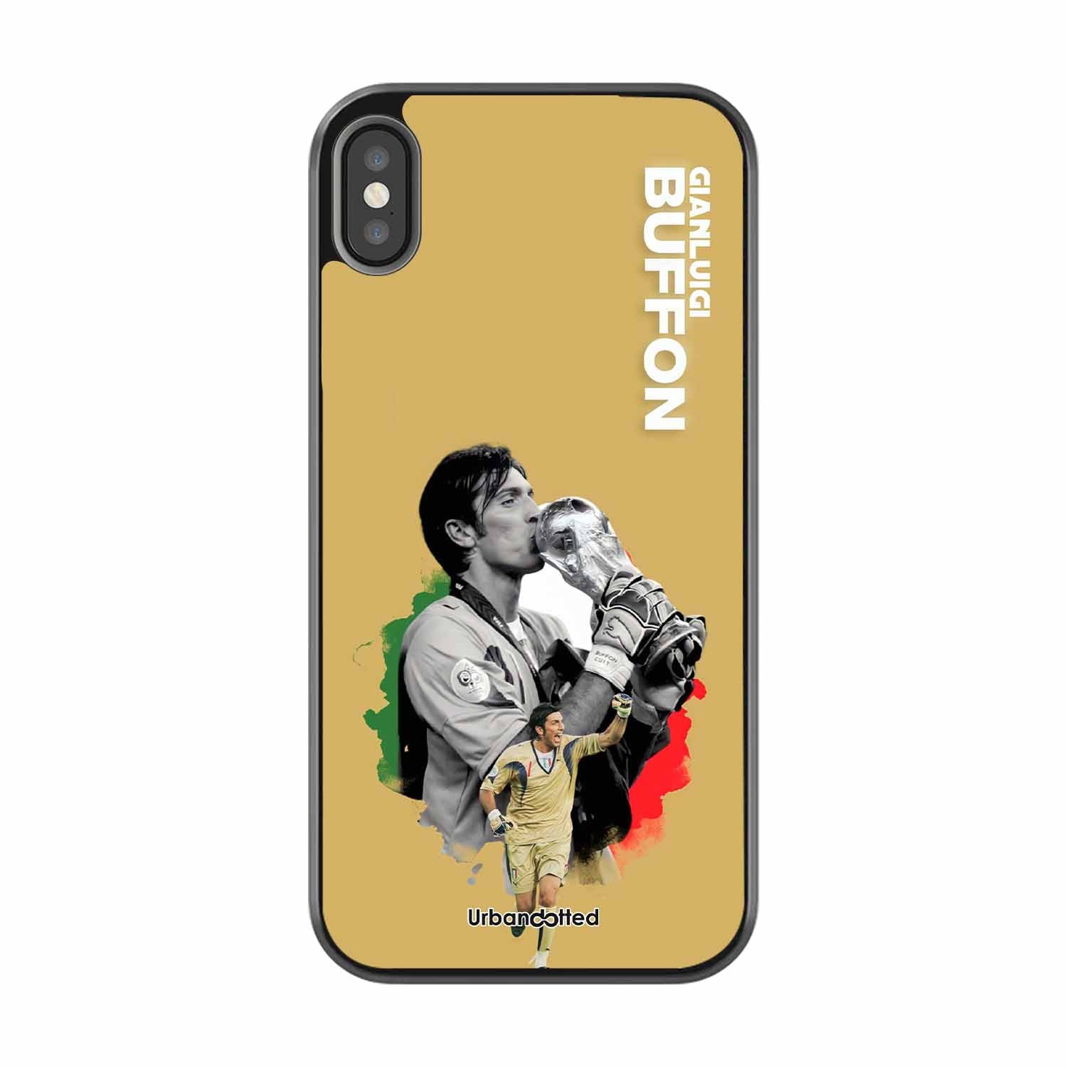 Gianluigi Buffon Legend Glass Case For iPhone XS Max