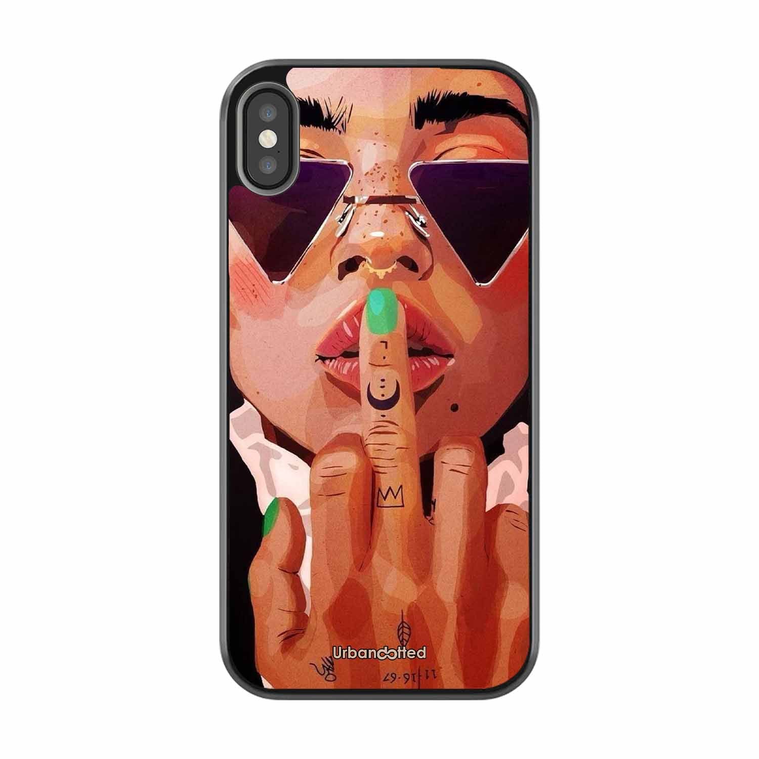 Unfiltered Attitude Glass Case For iPhone XS Max