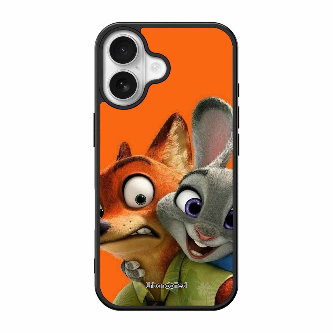 Zootopia Friends Glass Case For iPhone 17