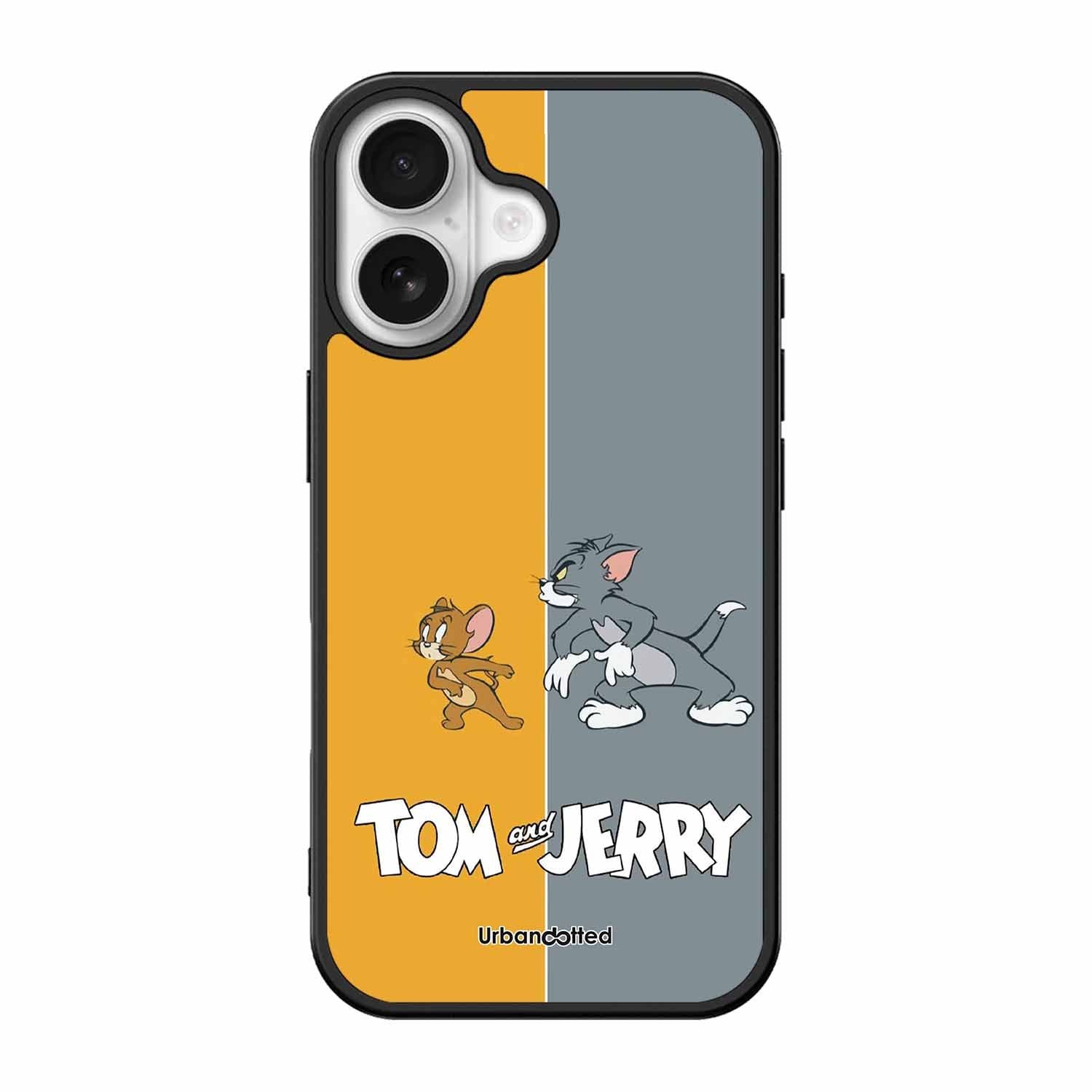 Tom and Jerry Chase Glass Case For iPhone 17