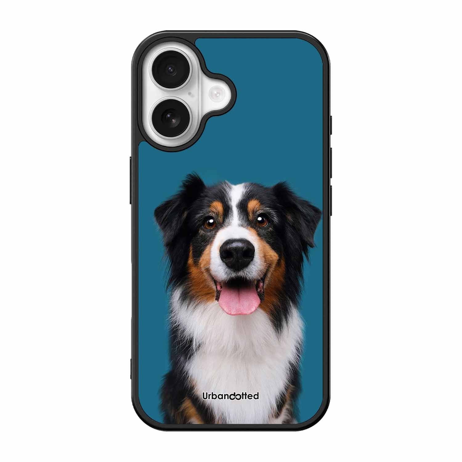 Aussie Shepherd Smile Glass Case For iPhone 17