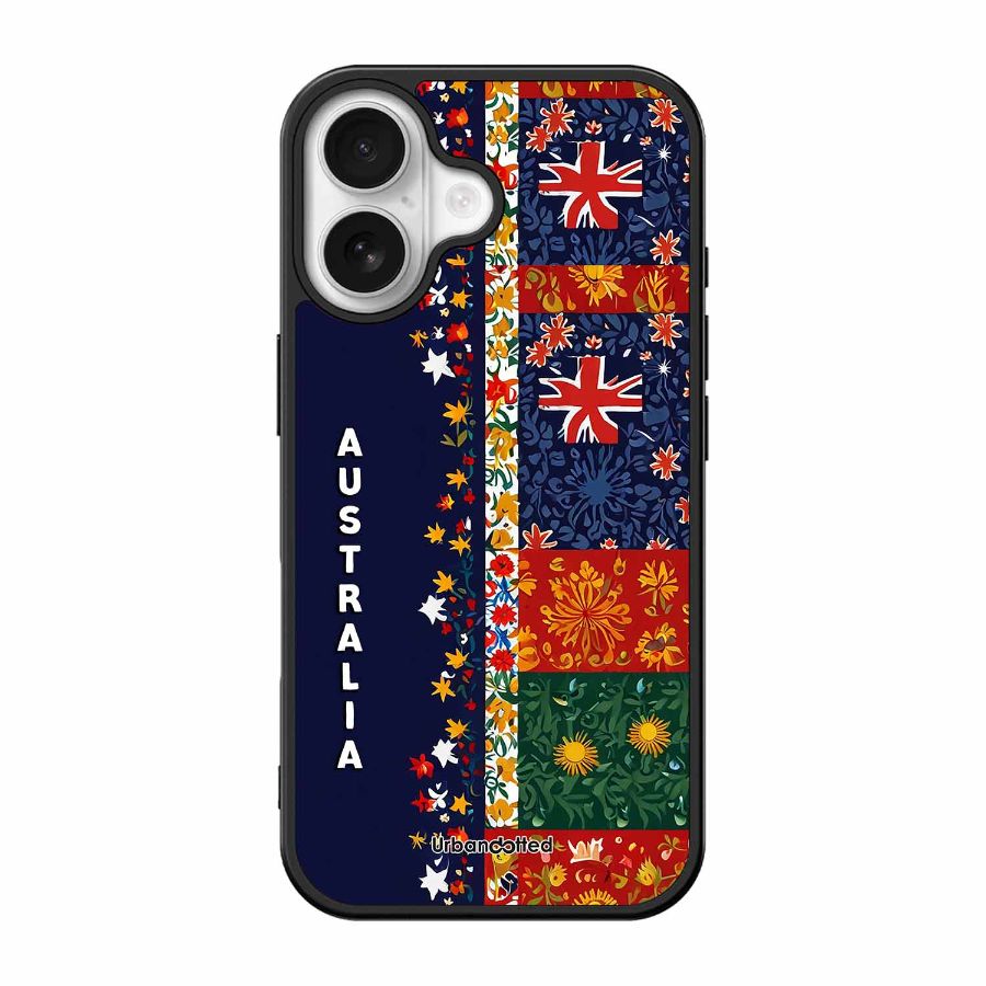 Australian National Pride Glass Case For iPhone 17