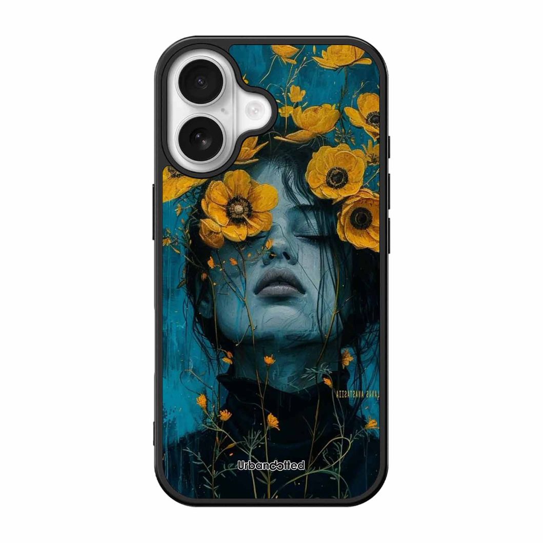 Wildflower Spirit Glass Case For iPhone 17