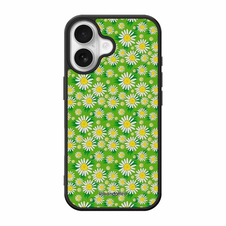 Cheerful Daisy Glass Case For iPhone 17