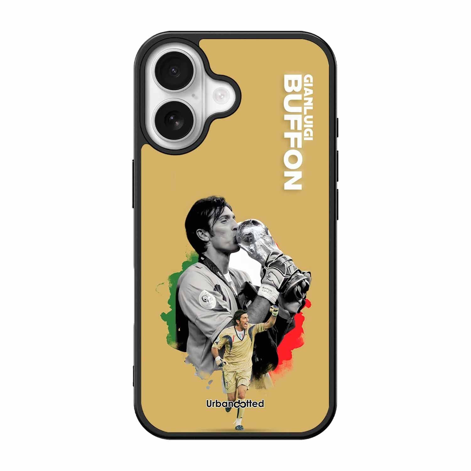 Gianluigi Buffon Legend Glass Case For iPhone 17
