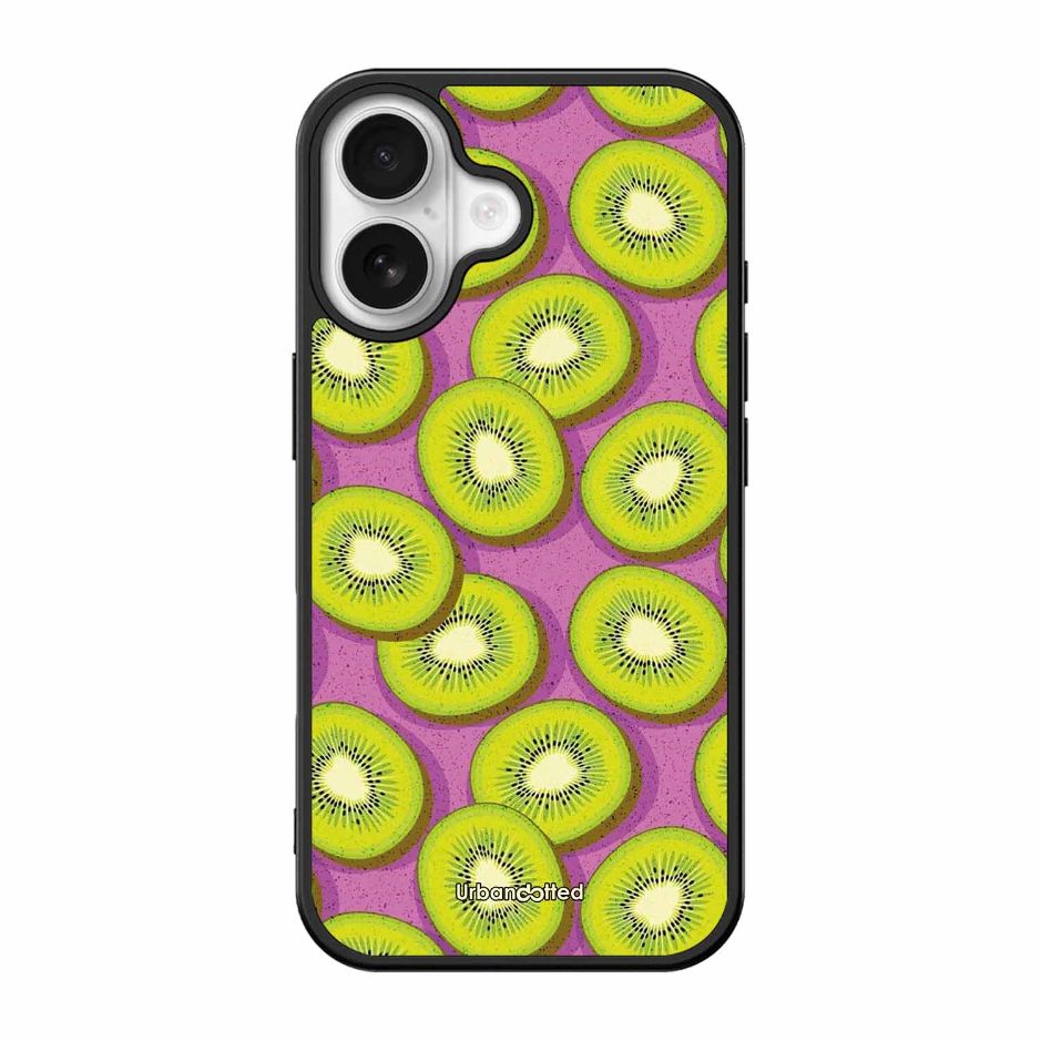Refreshing Kiwi Glass Case For iPhone 17