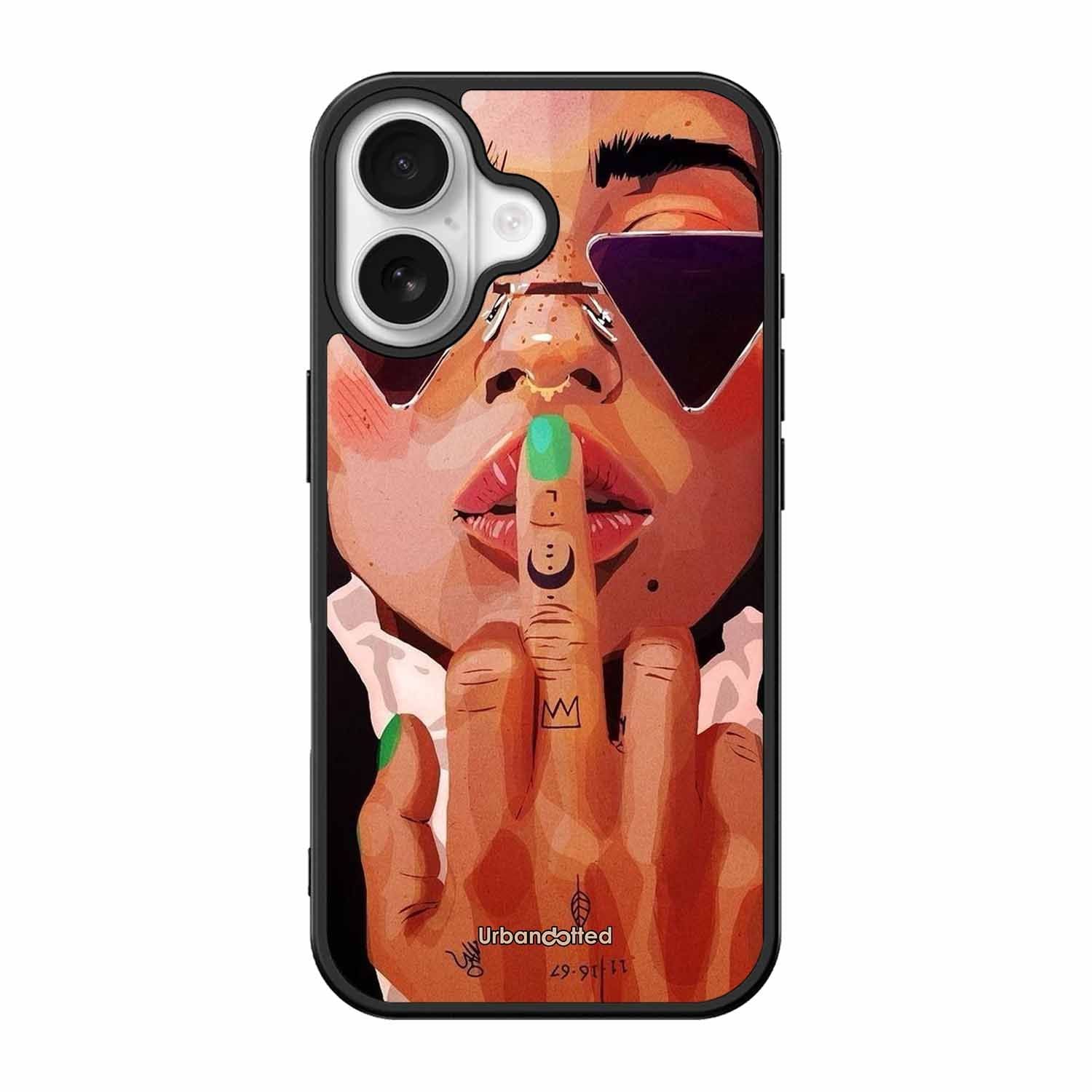 Unfiltered Attitude Glass Case For iPhone 17