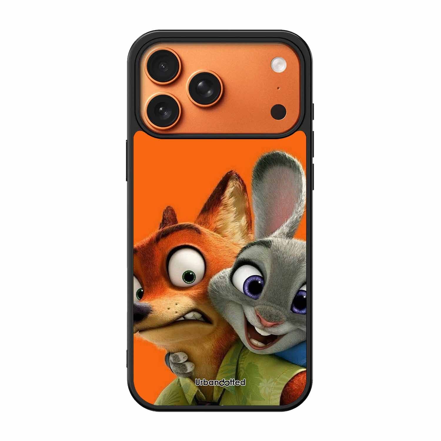 Zootopia Friends Glass Case For iPhone 17 Pro Max