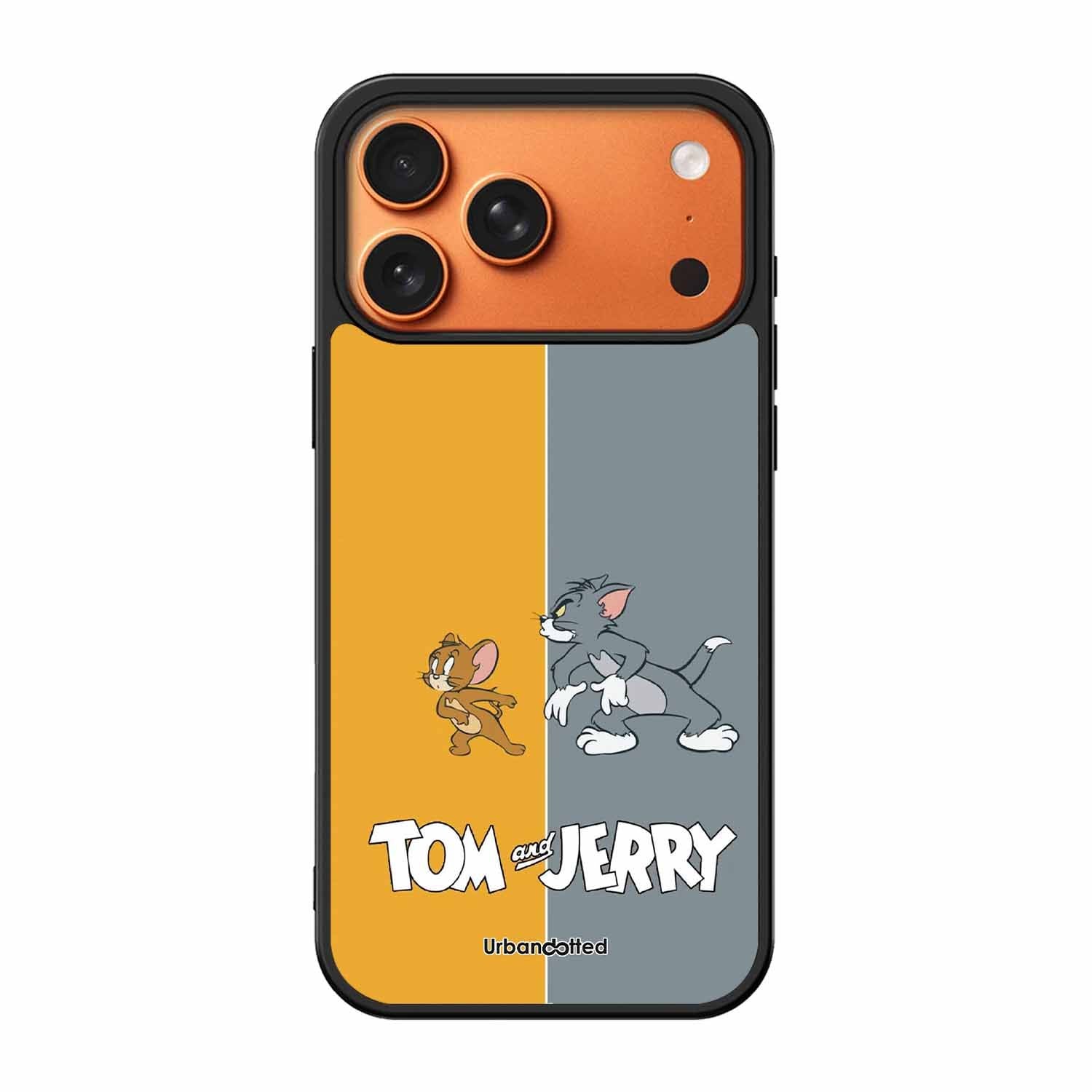 Tom and Jerry Chase Glass Case For iPhone 17 Pro Max