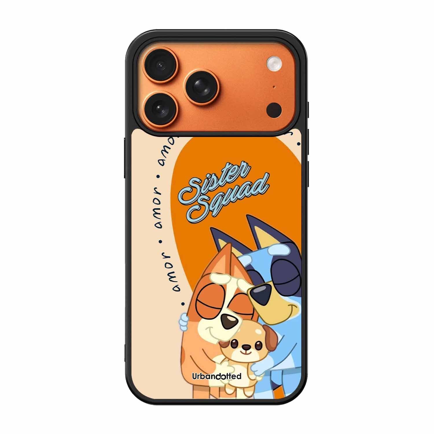 Aussie Cartoon Sisters Glass Case For iPhone 17 Pro Max