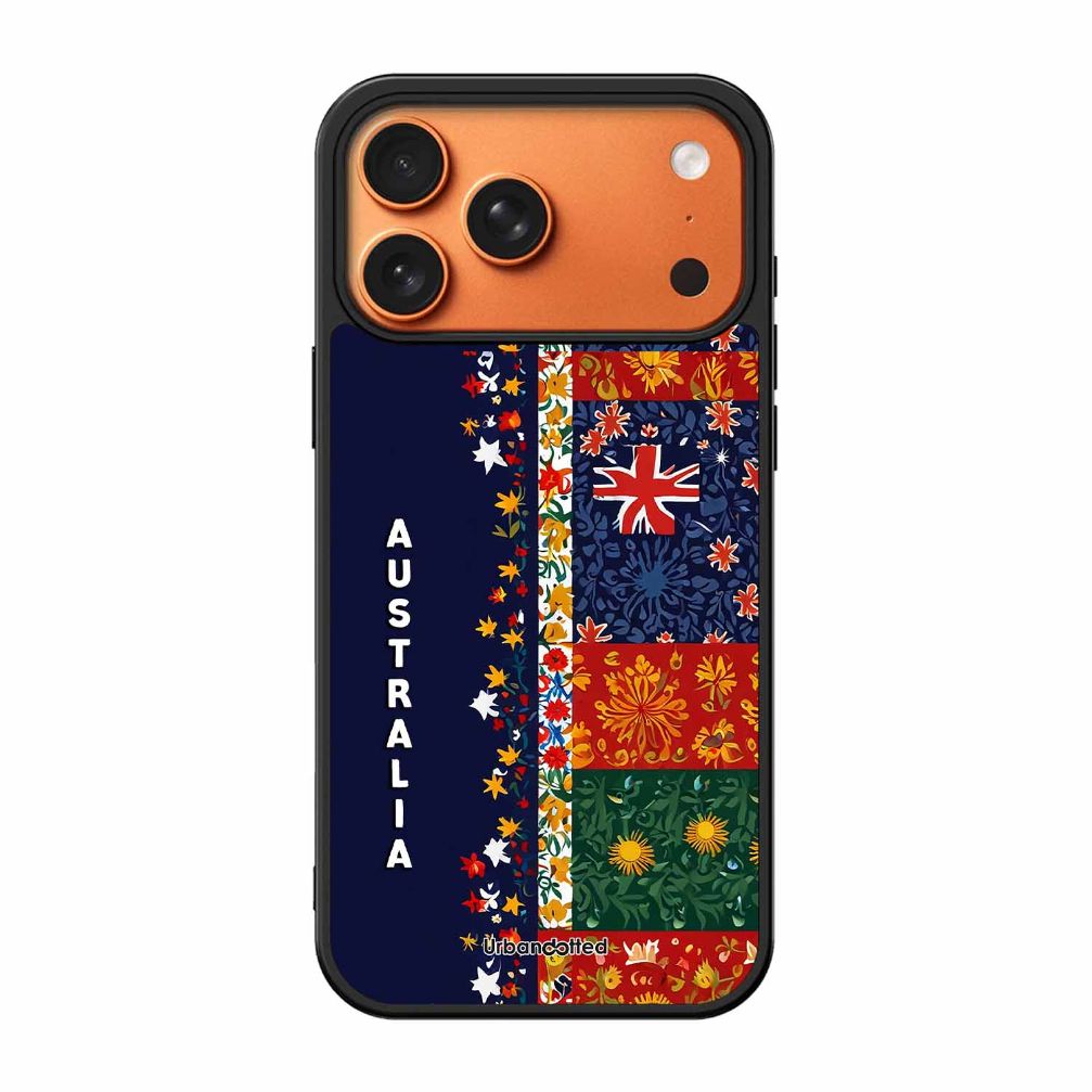 Australian National Pride Glass Case For iPhone 17 Pro Max