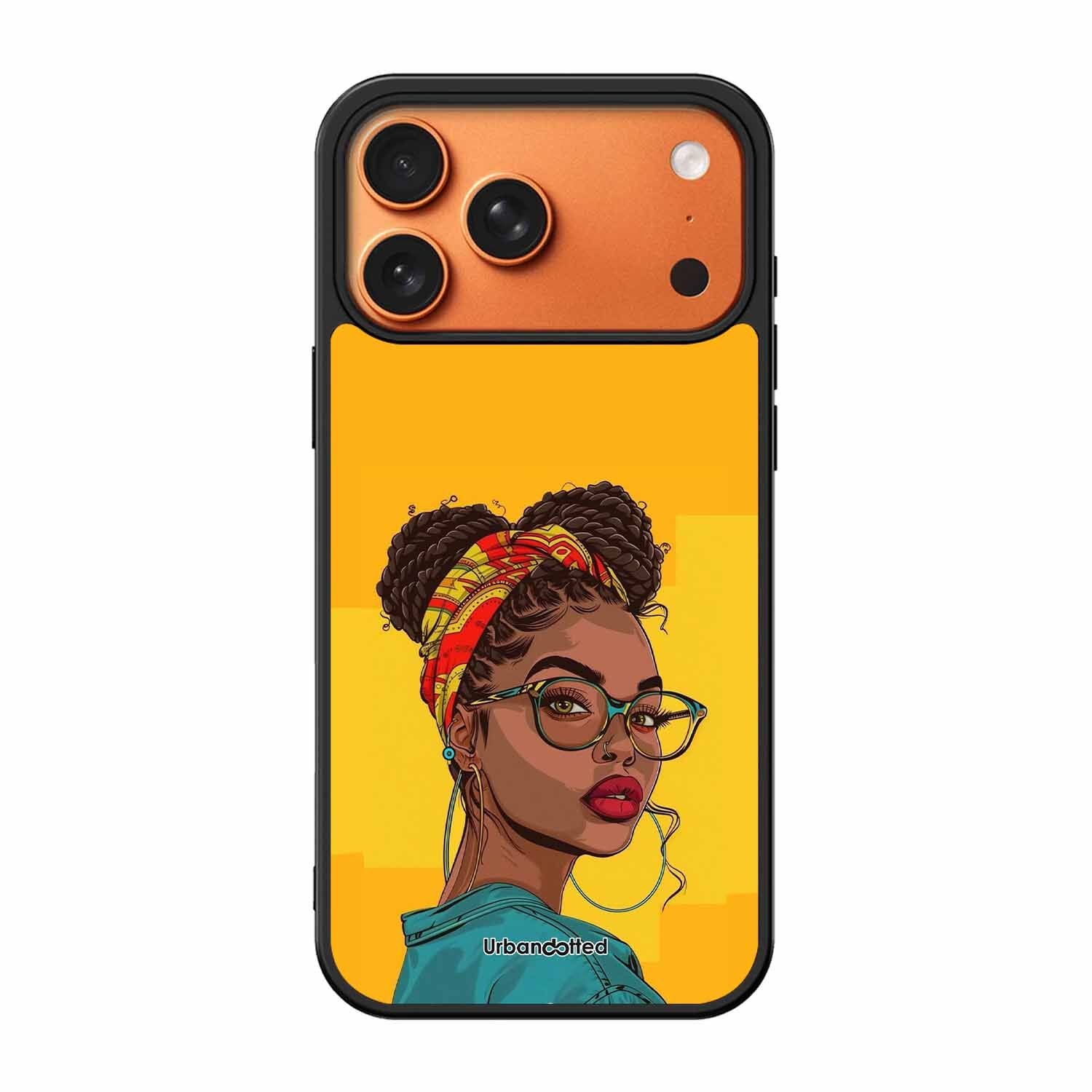 Headscarf Beauty Glass Case For iPhone 17 Pro Max