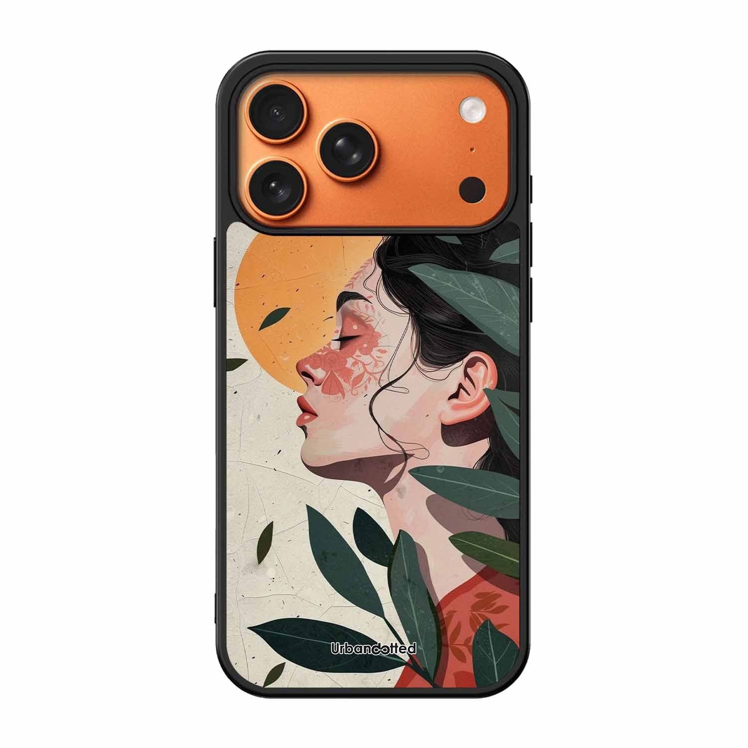 Nature's Embrace Glass Case For iPhone 17 Pro Max