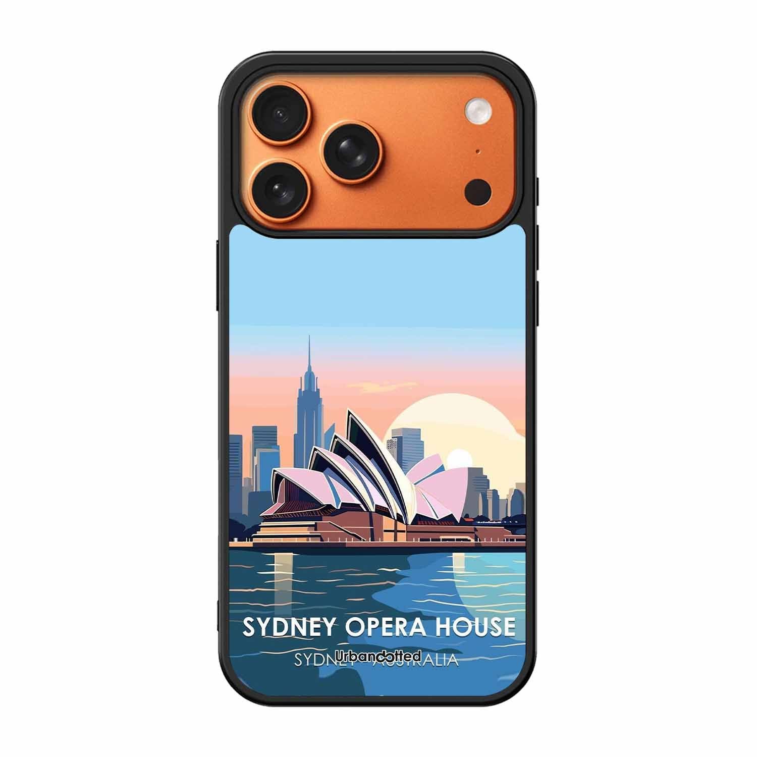 Sydney Opera House Sunrise Glass Case For iPhone 17 Pro Max
