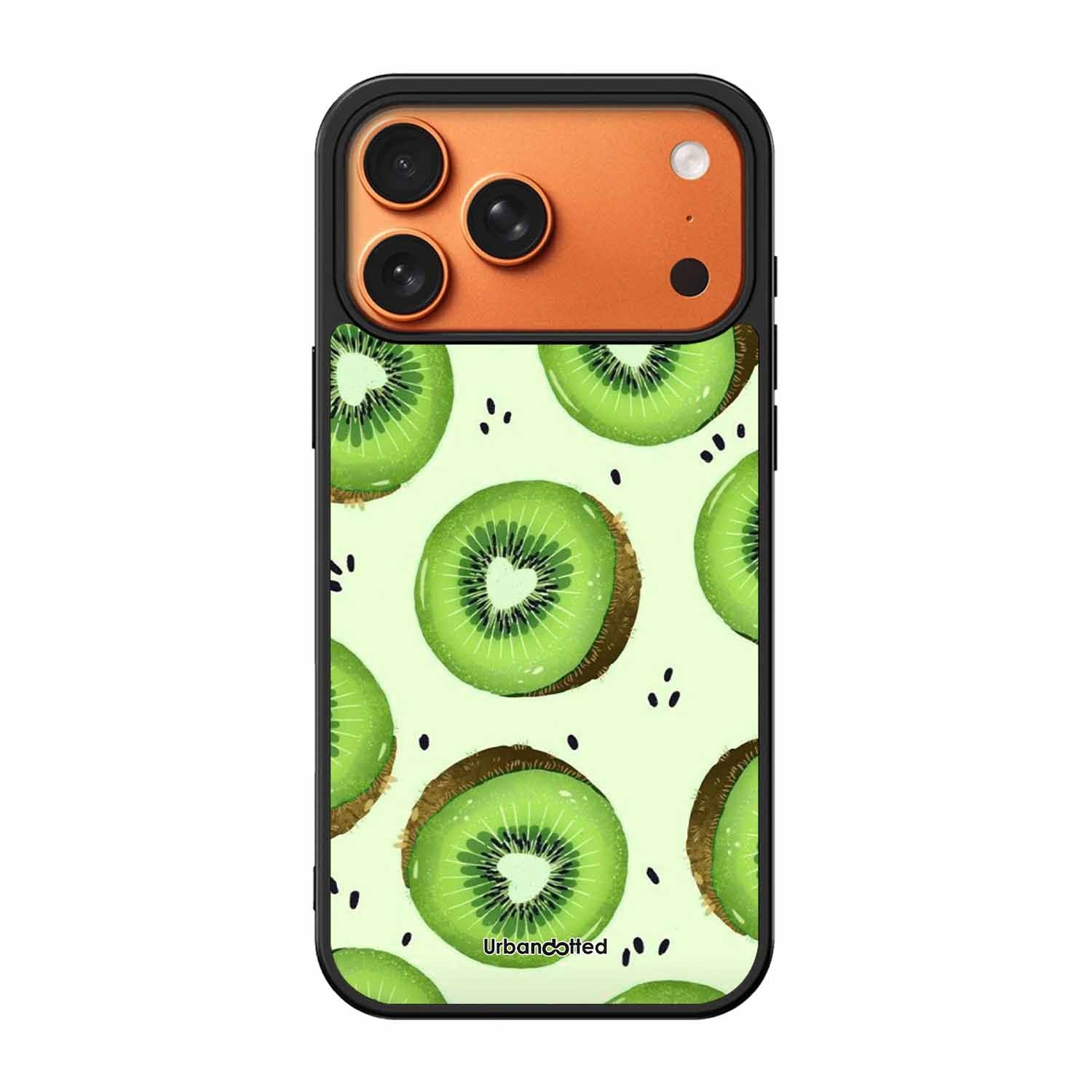 Tropical Kiwi Fruit Glass Case For iPhone 17 Pro Max