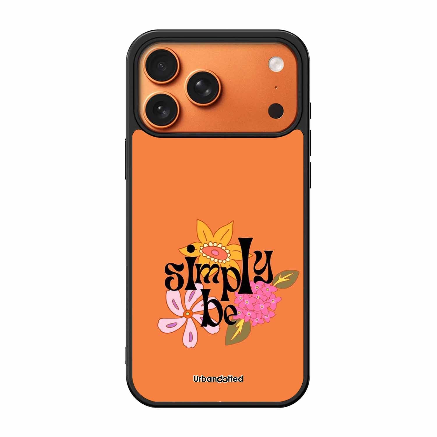 Simply Be Floral Glass Case For iPhone 17 Pro Max