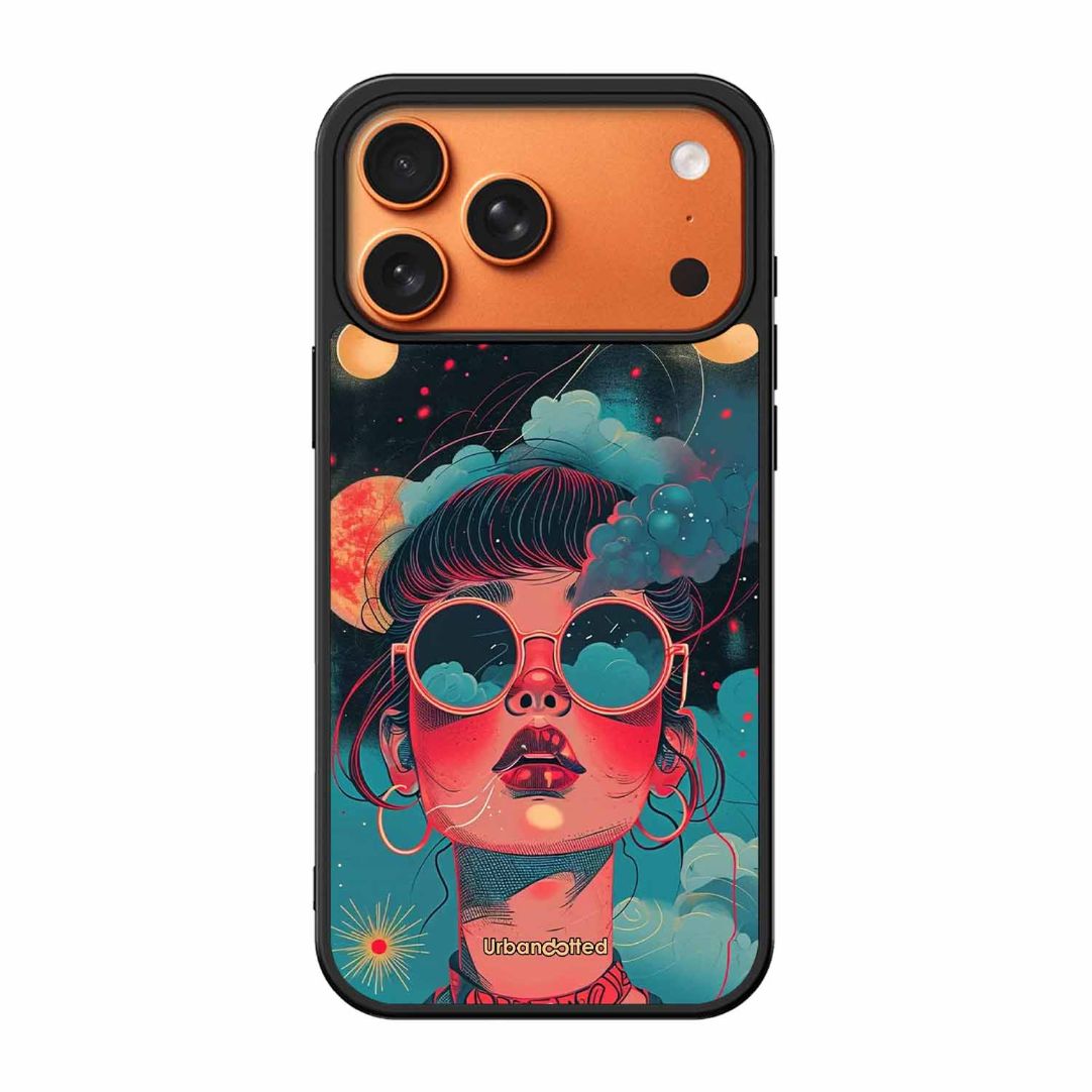 Starry Eyed Wonder Glass Case For iPhone 17 Pro Max